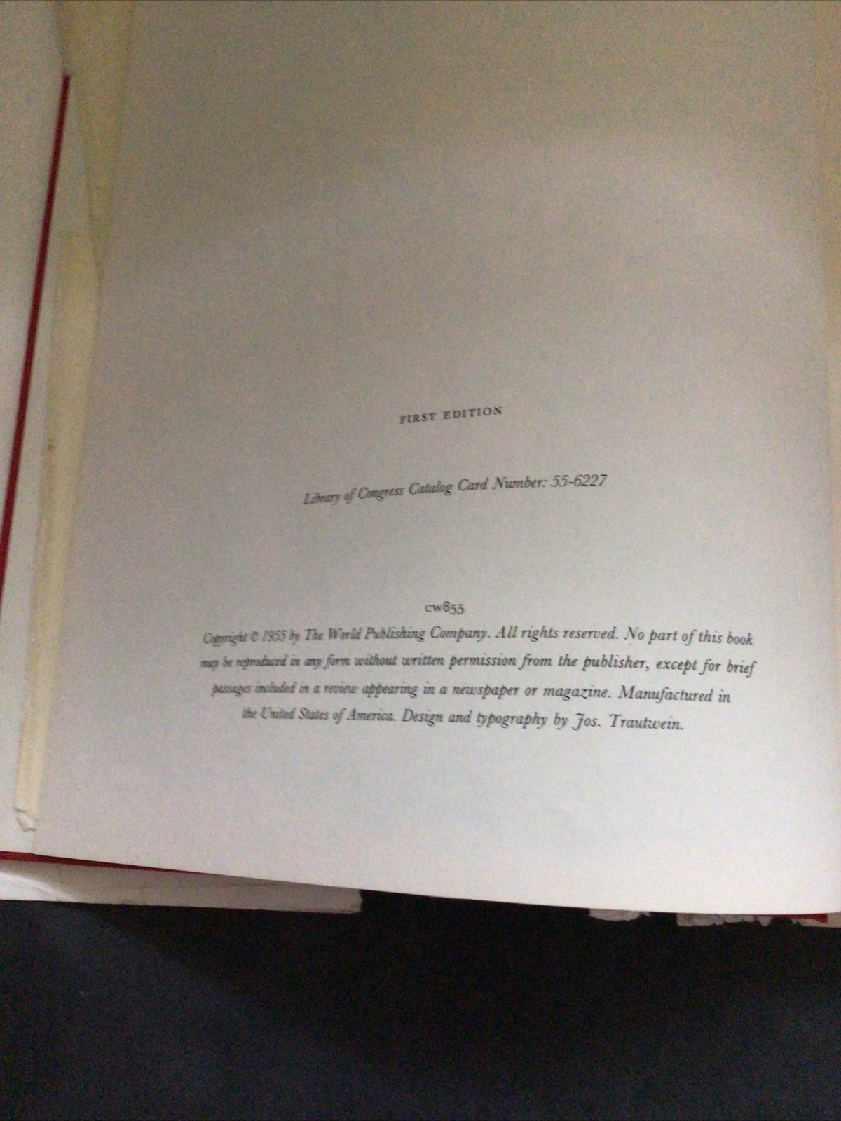 The Rainbow Book Of American History 1955 First Edition HC Illustrated