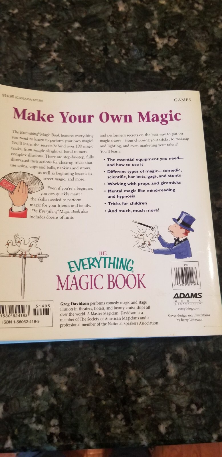 The Everything Ser.: The Magic Book : Everything You Need to Amaze, Baffle and …