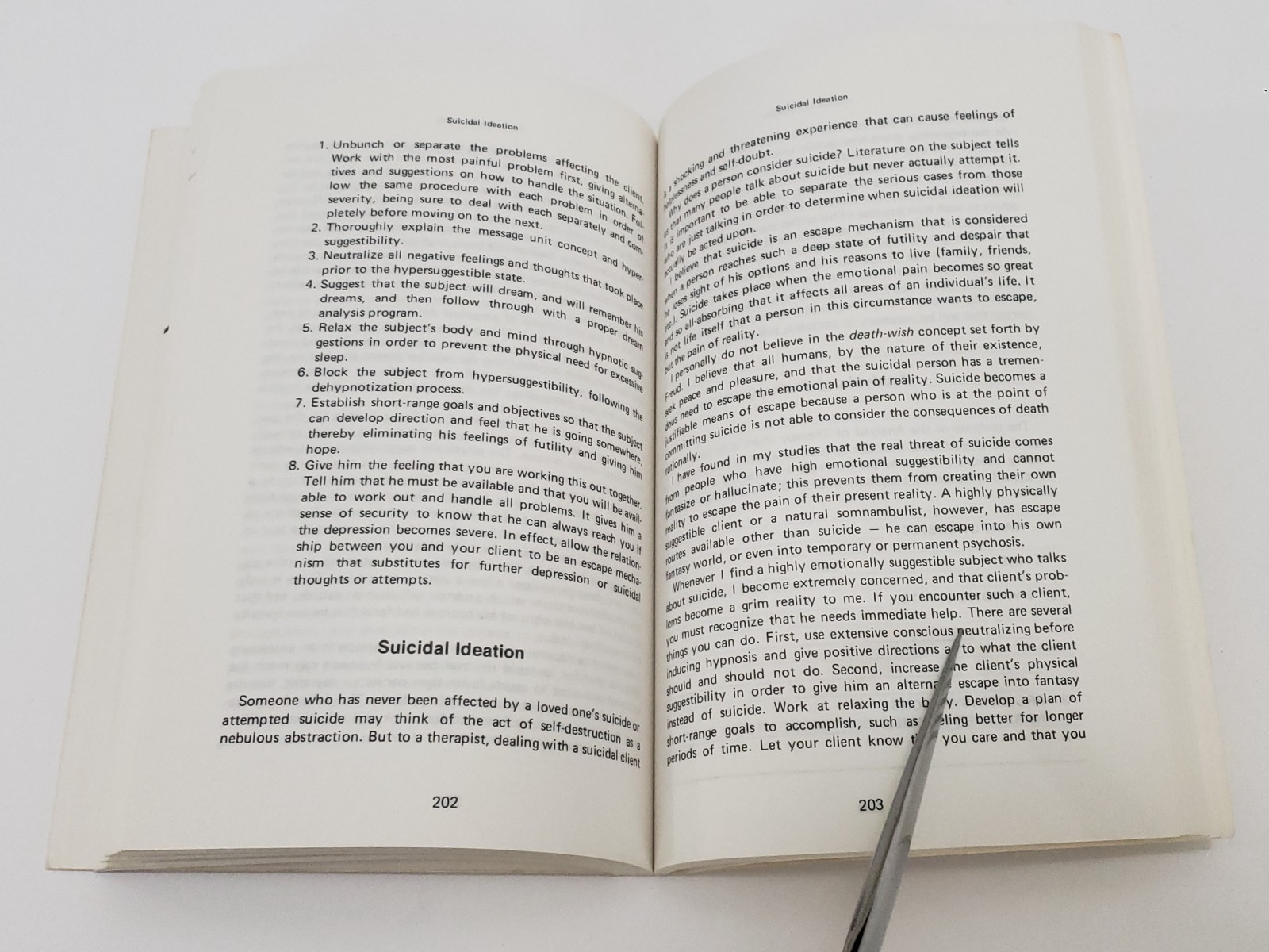 Professional Hypnotism Manual by John G. Kappas 1987 Suggestibility & Sexuality