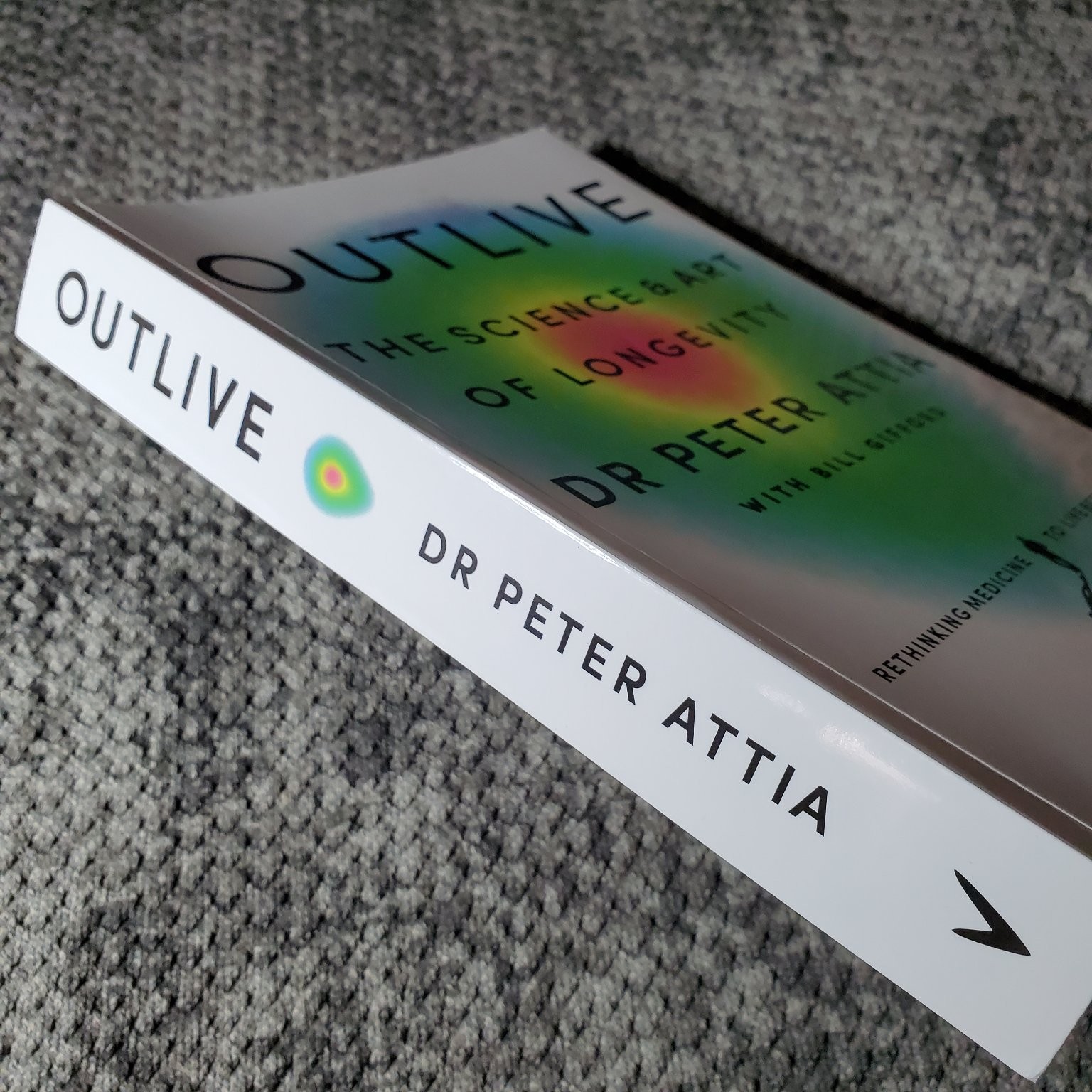 Outlive Dr Peter Attia 2023 Longevity Health Fitness Trade Paperback Vermilion