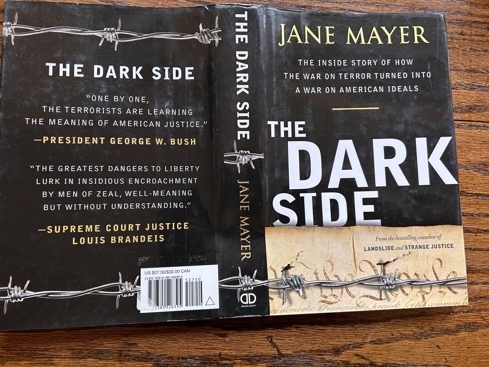 Dark Side by Jane Mayer ( 2008: HC / DJ )