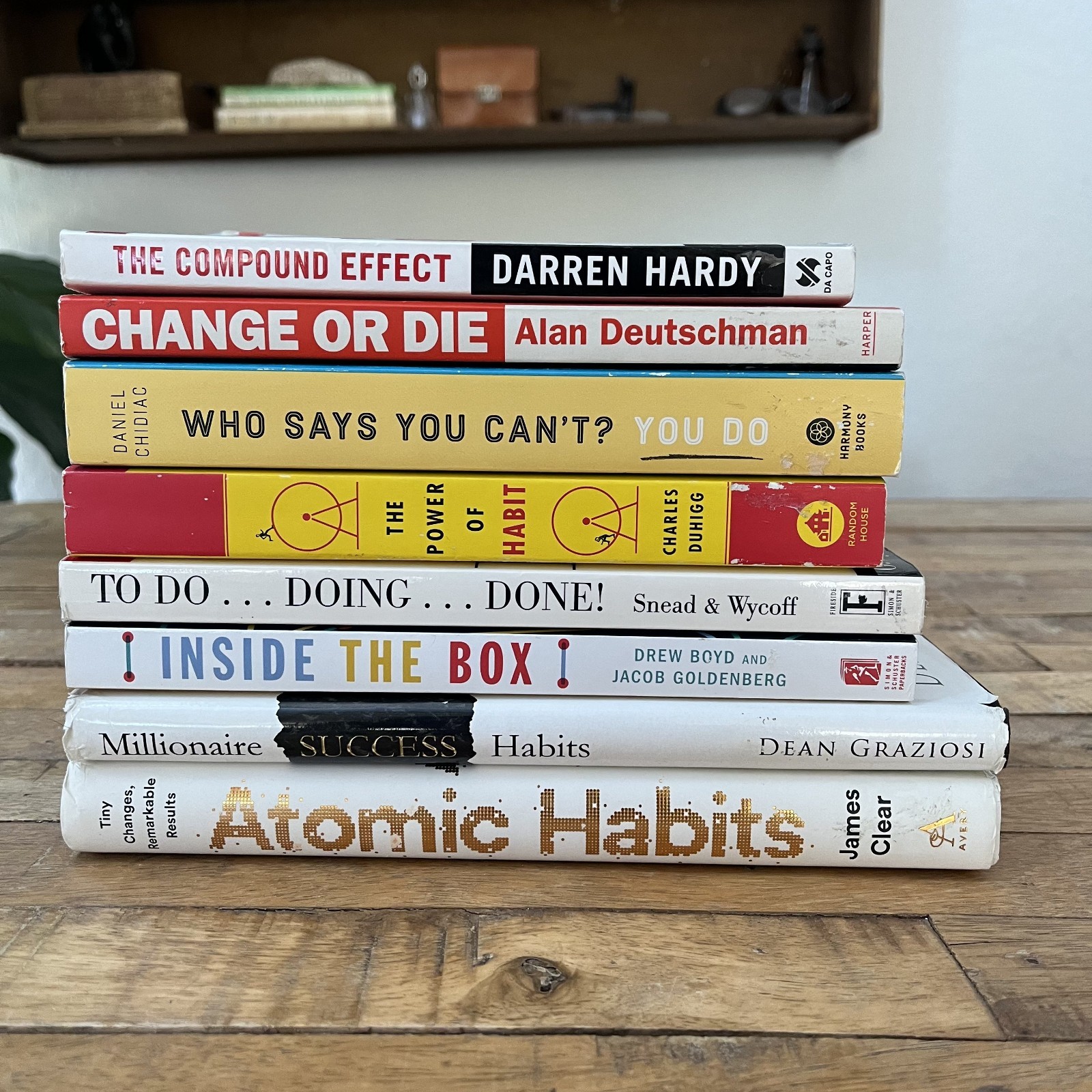 Self Help, Business, Psychology Book Lot of 8 Different Authors