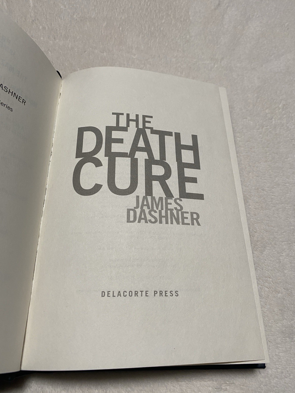 Maze Runner Hardcover 1st Edition Lot Signed James Dashner Fever Code No DJ