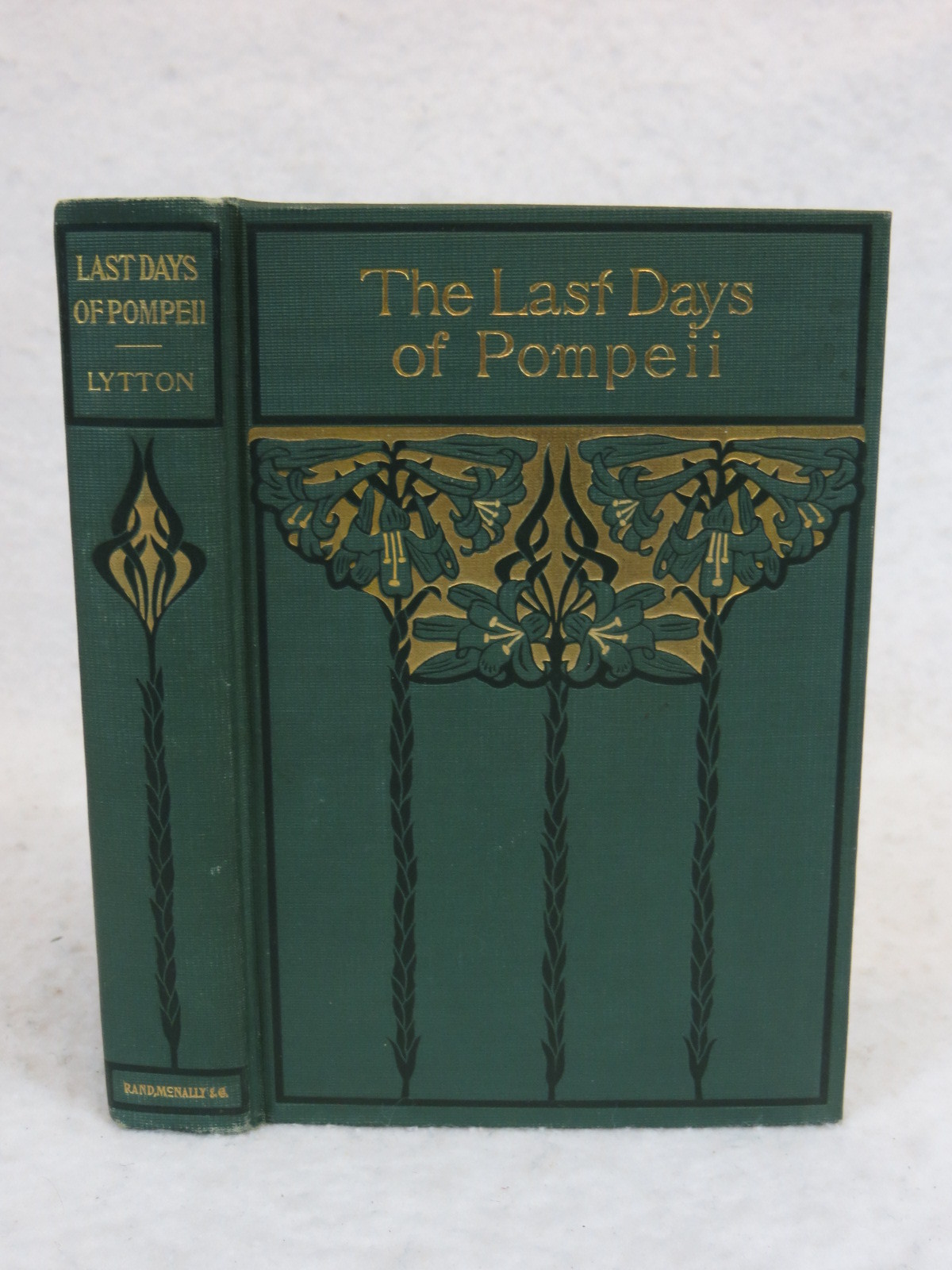 Edward Bulwer Lytton THE LAST DAYS OF POMPEII Rand McNally