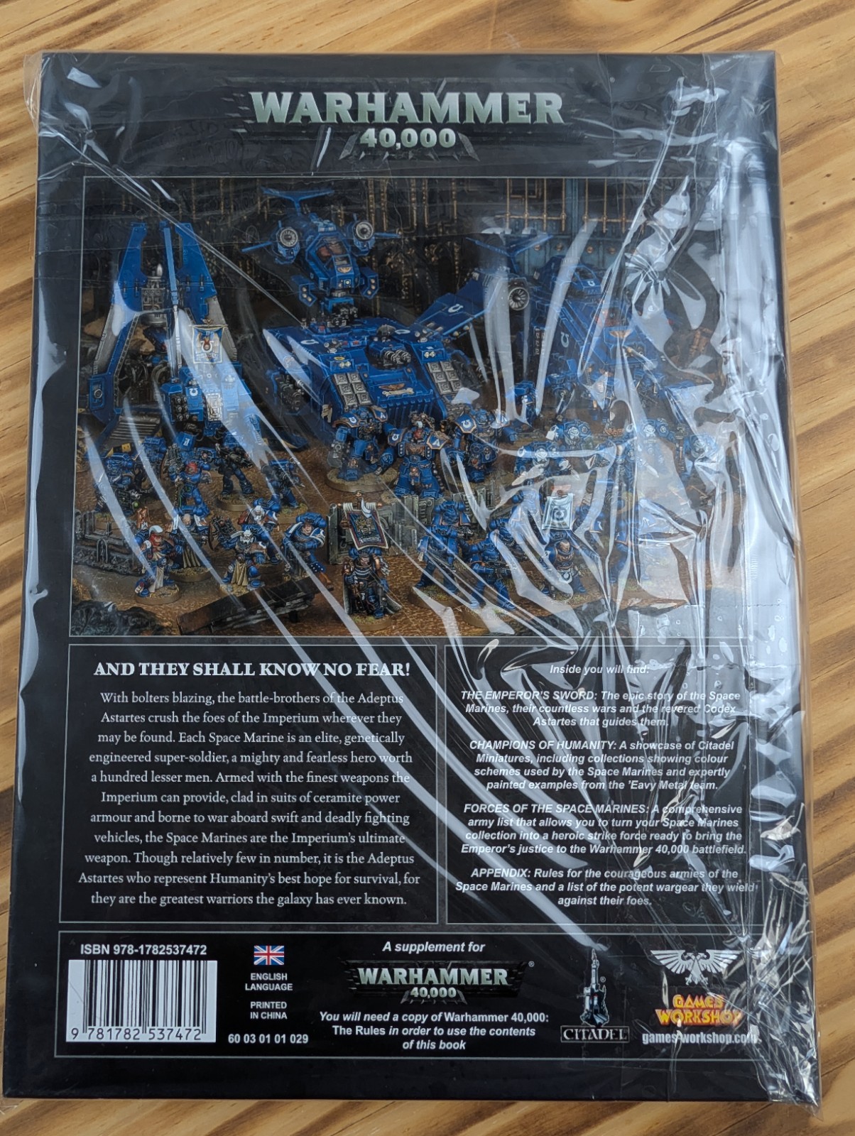 Codex Adeptus Astartes Space Marines Warhammer 40K 7th edition Supplement RPG
