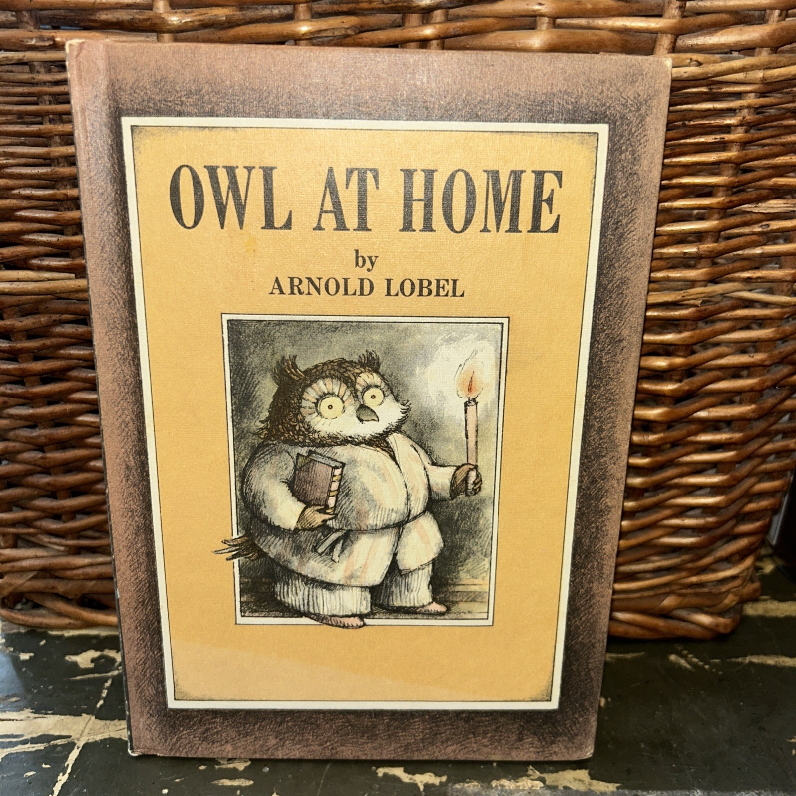 Owl at Home by Arnold Lobel 1975, Hardcover Weekly Reader Book Club Edition E2