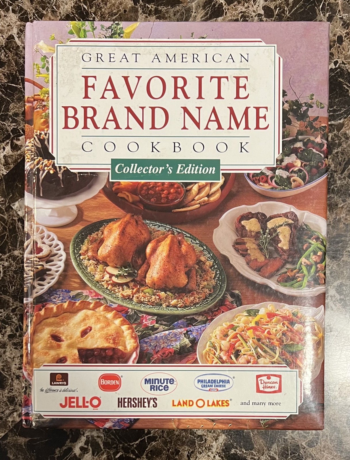 Great American Favorite Brand Name Cookbook Collector’s Edition 1993 – Very Good