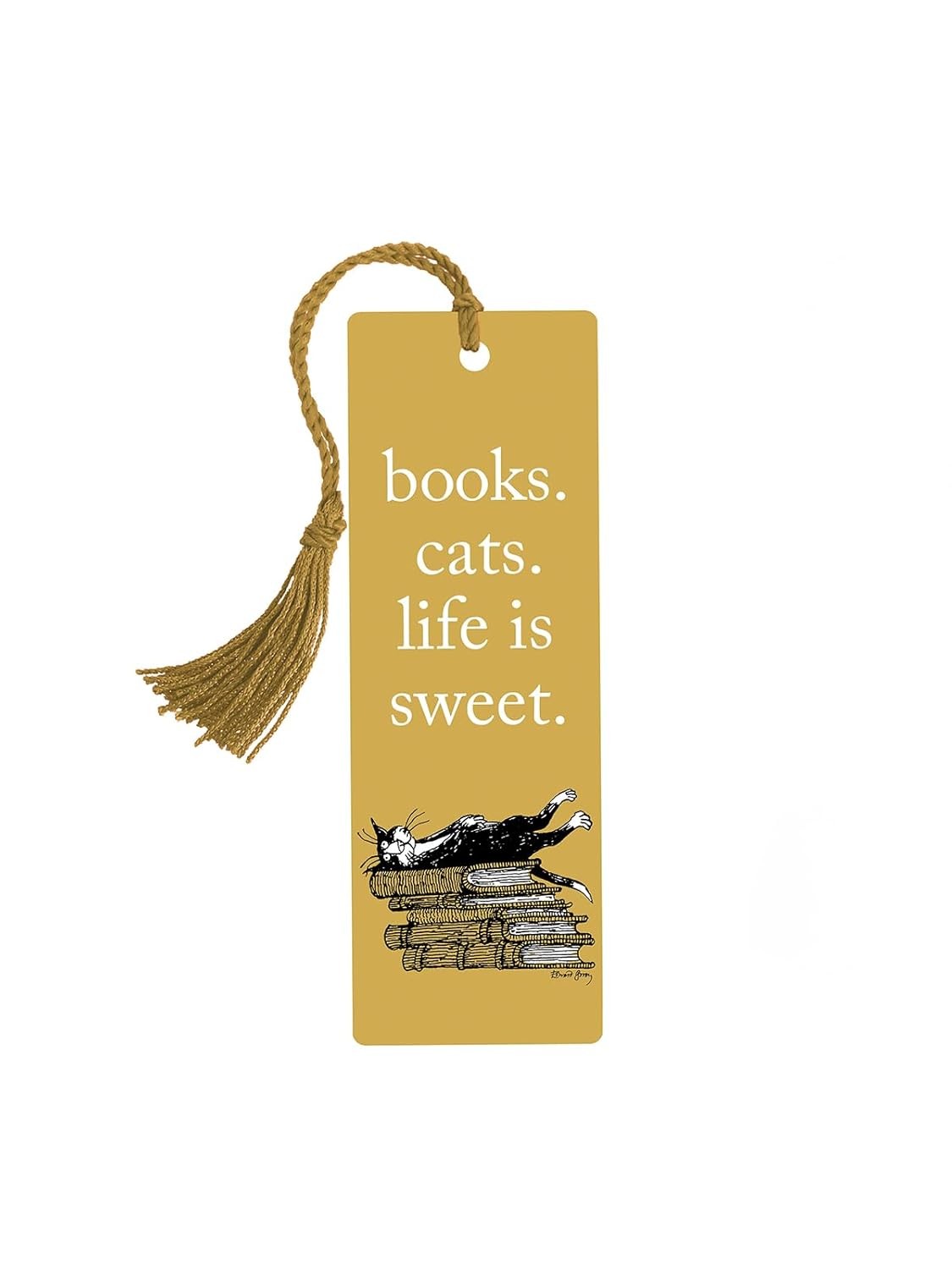Books. Cats. Life Is Sweet. Bookmark Other by Out of Print Clothing
