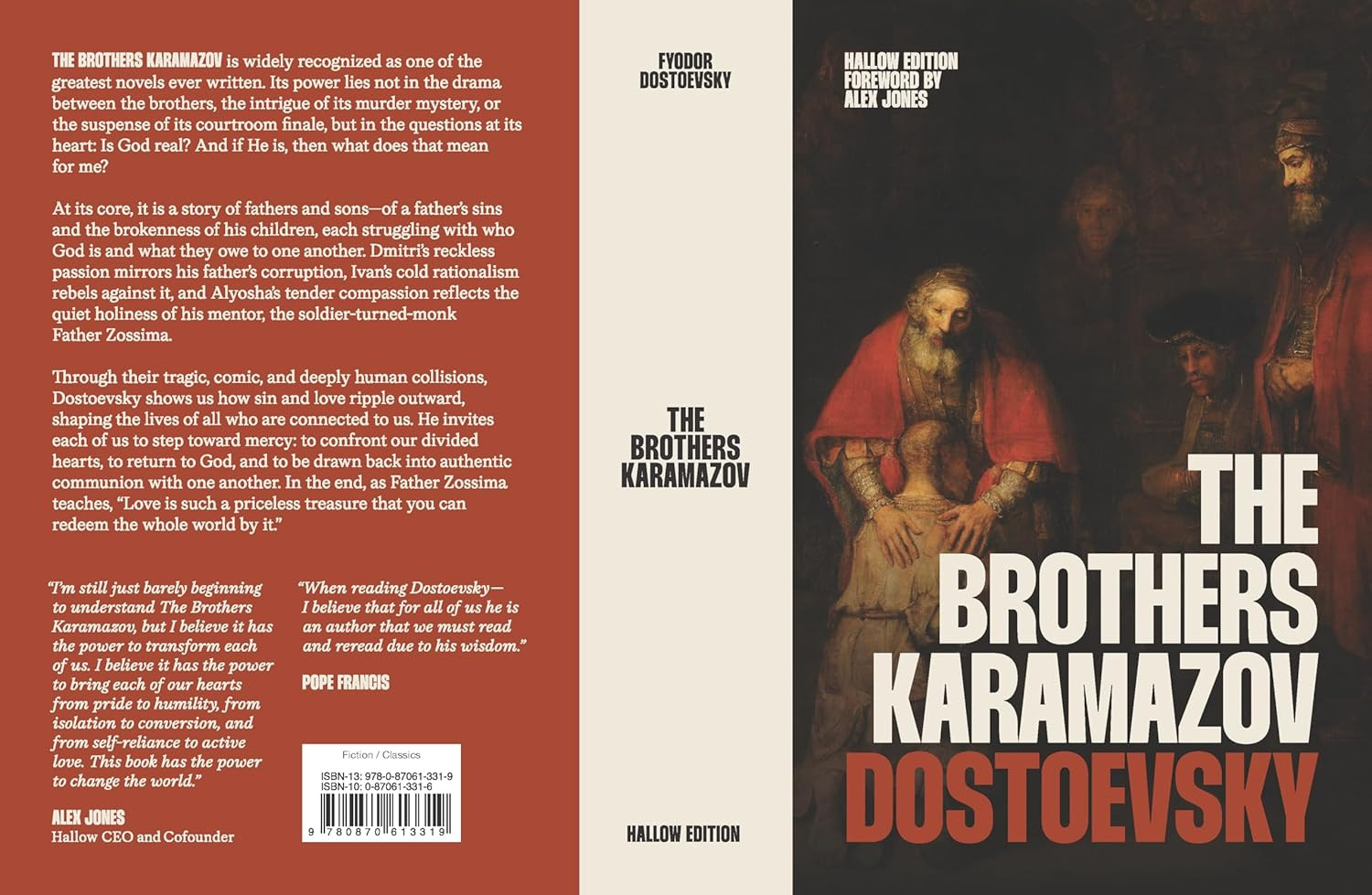 The Brothers Karamazov (Hallow Edition): the Classic Russian Novel of Faith, Dou