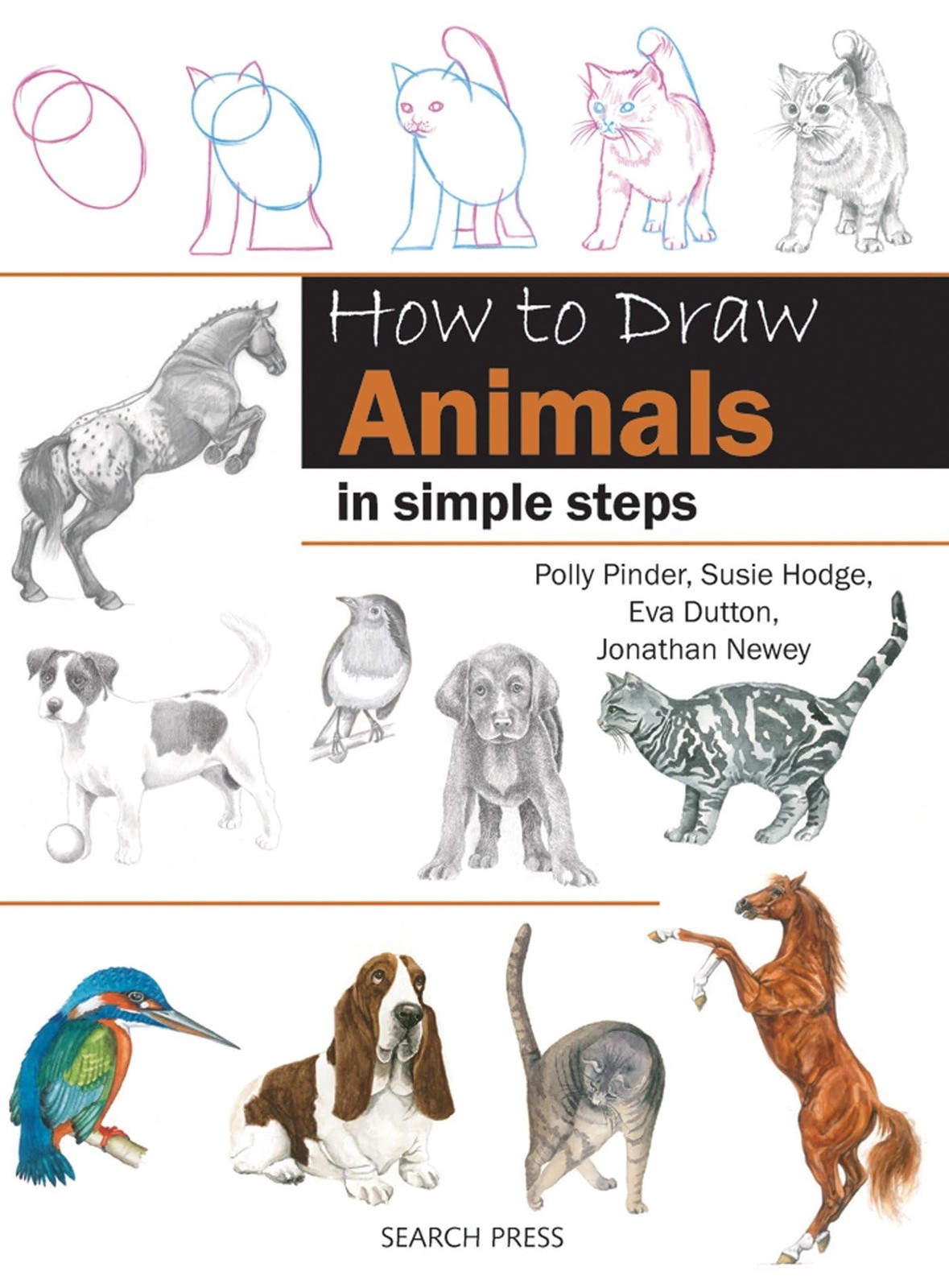 How to Draw Animals in Simple Steps – paperback Dutton, Eva|Pinder, Polly|Ne…