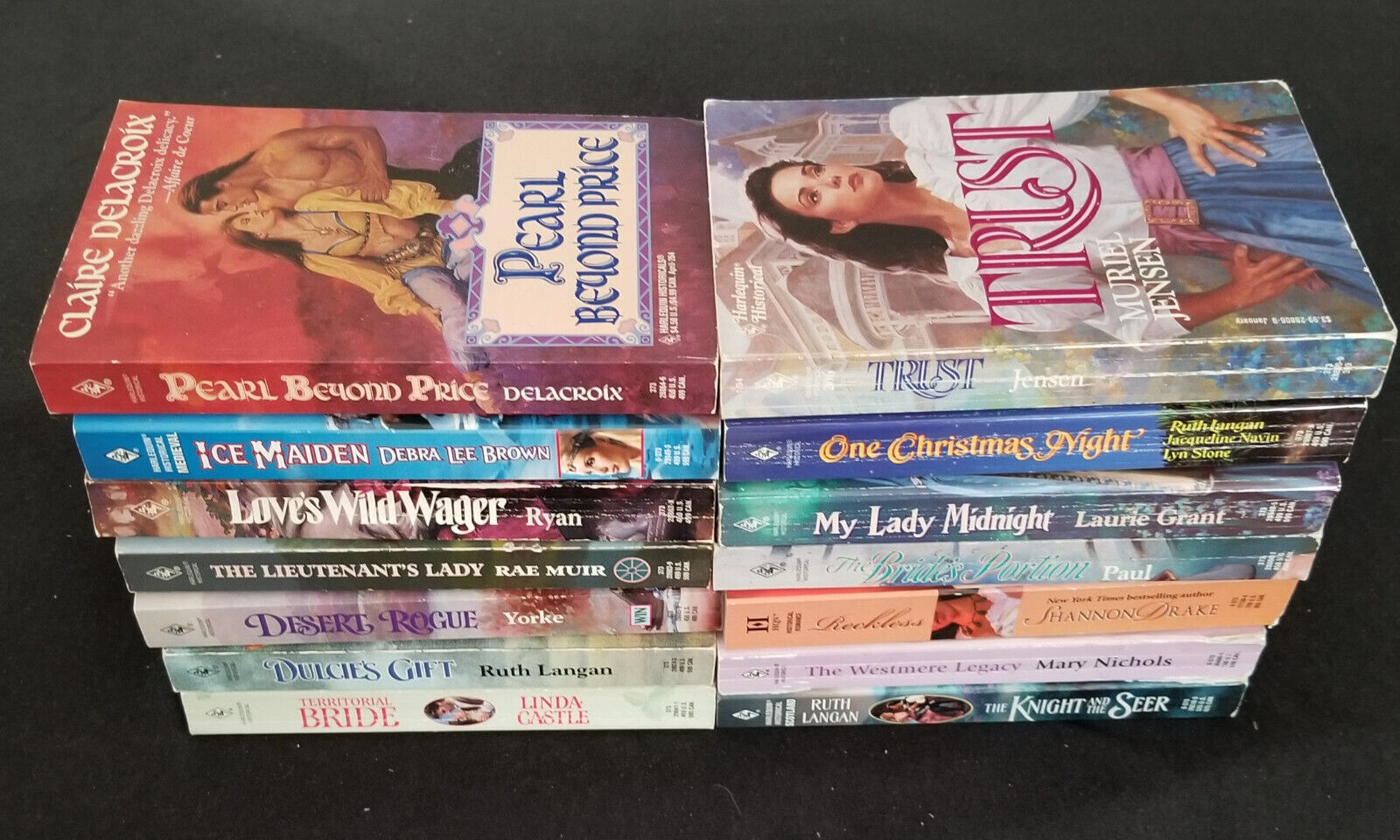 1990’s & 2000’s Harlequin Historical Novels – Lot / Set of 14 Books VG & As New