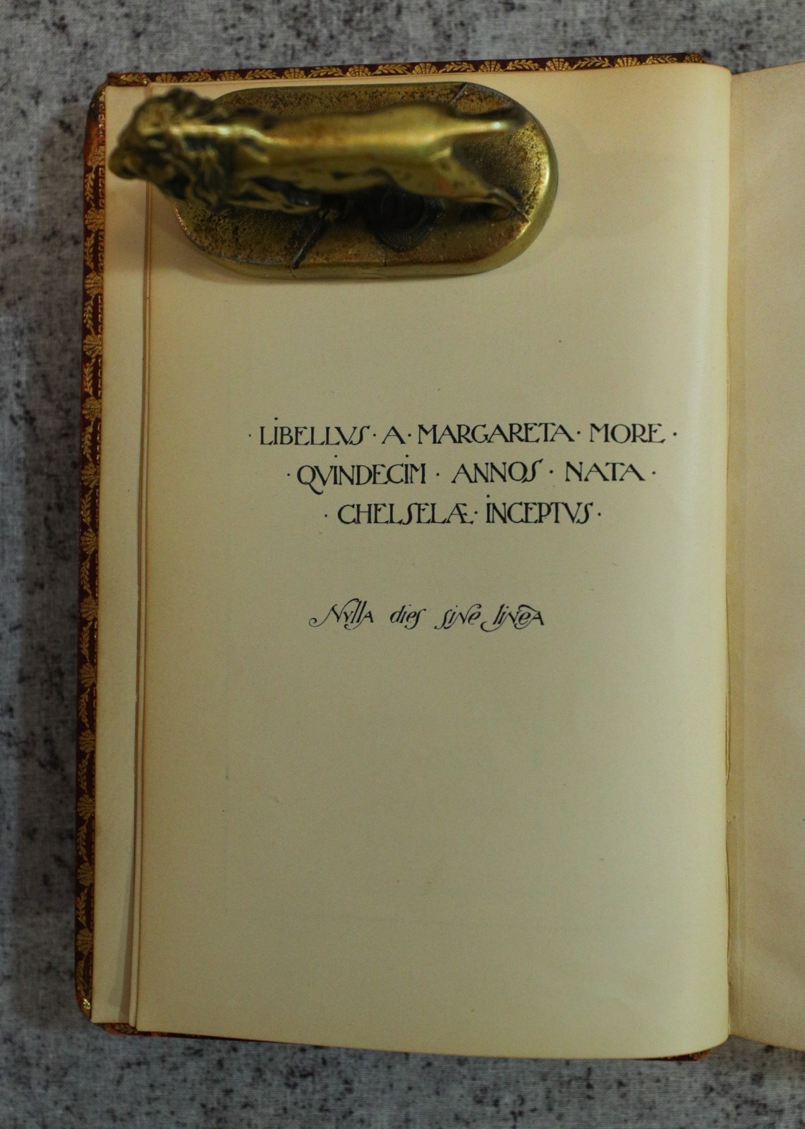 The Household of Sir Thomas More, 1896 Illlustrated, Fine Binding, Gilt Pages