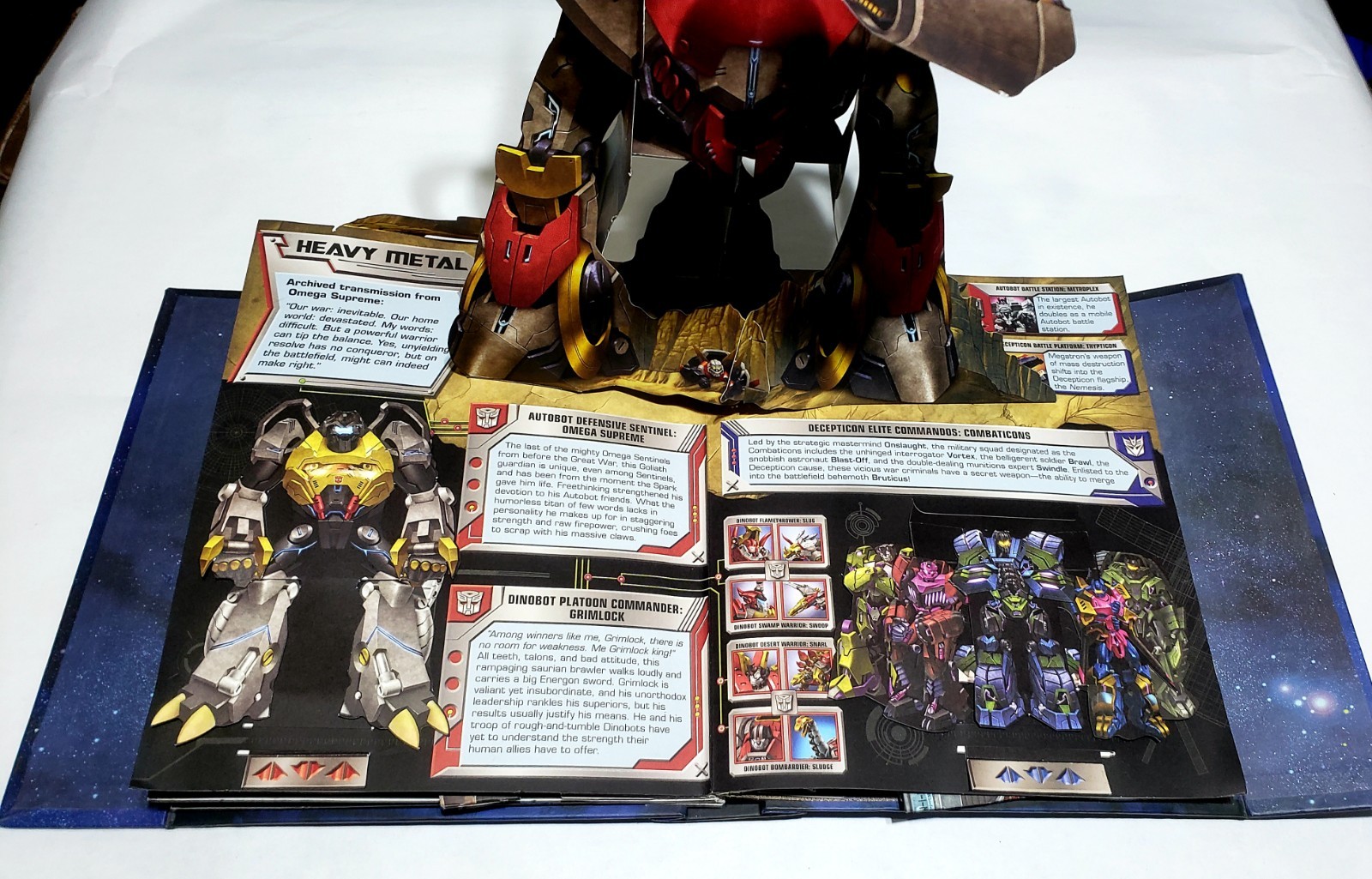Transformers The Ultimate Pop-Up Universe Matthew Reinhart 2014 Book
