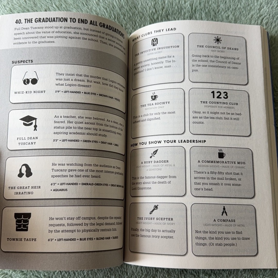 Murdle: The School of Mystery by G.T. Karber – 50 Logic Puzzle Murder Mysteries