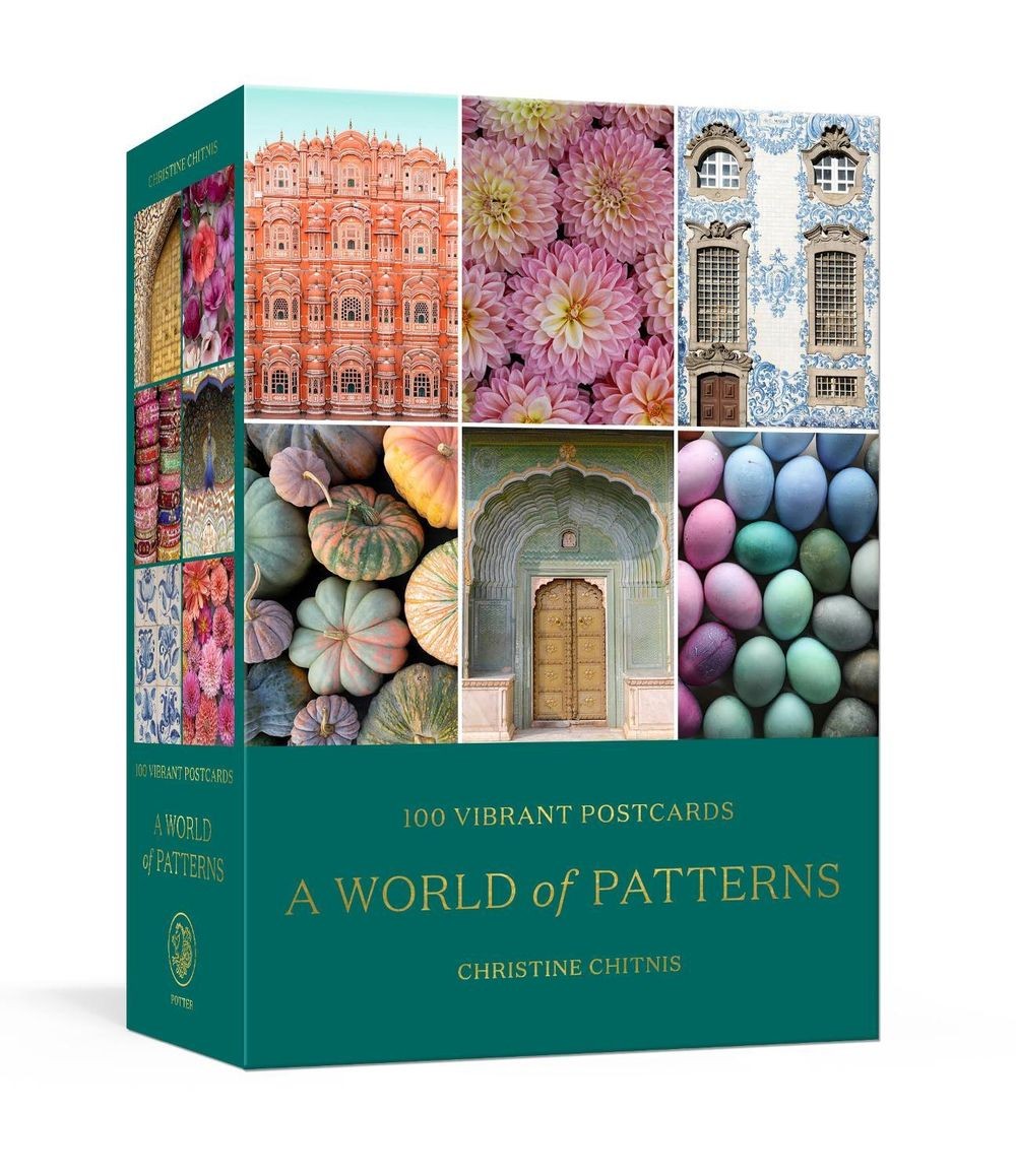 A World of Patterns: 100 Vibrant Postcards by Christine Chitnis Cards Book