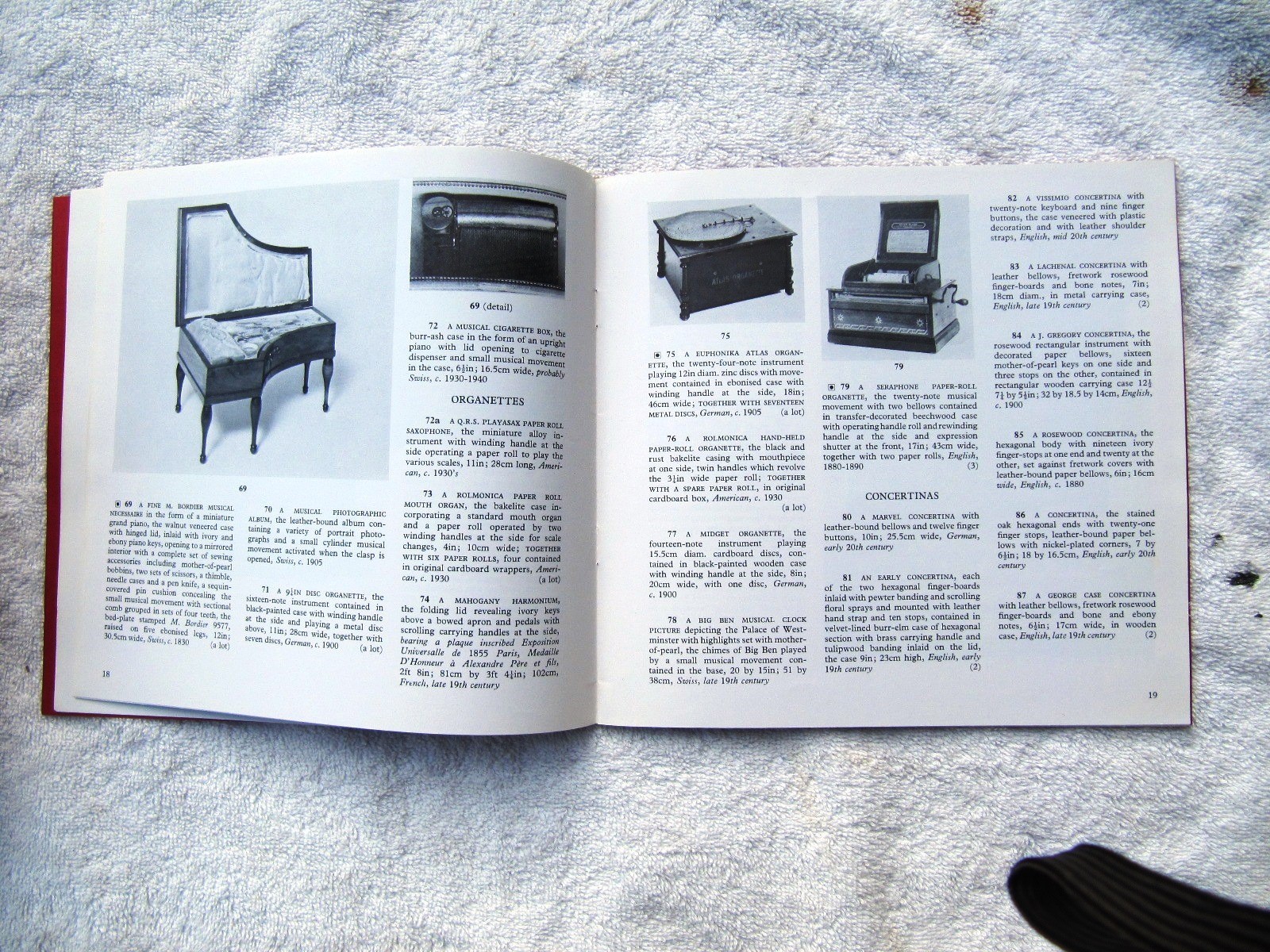 SOTHEBY’s AUCTION CATALOG 1979 Gramophone Phonographs Music Boxes Jukeboxes