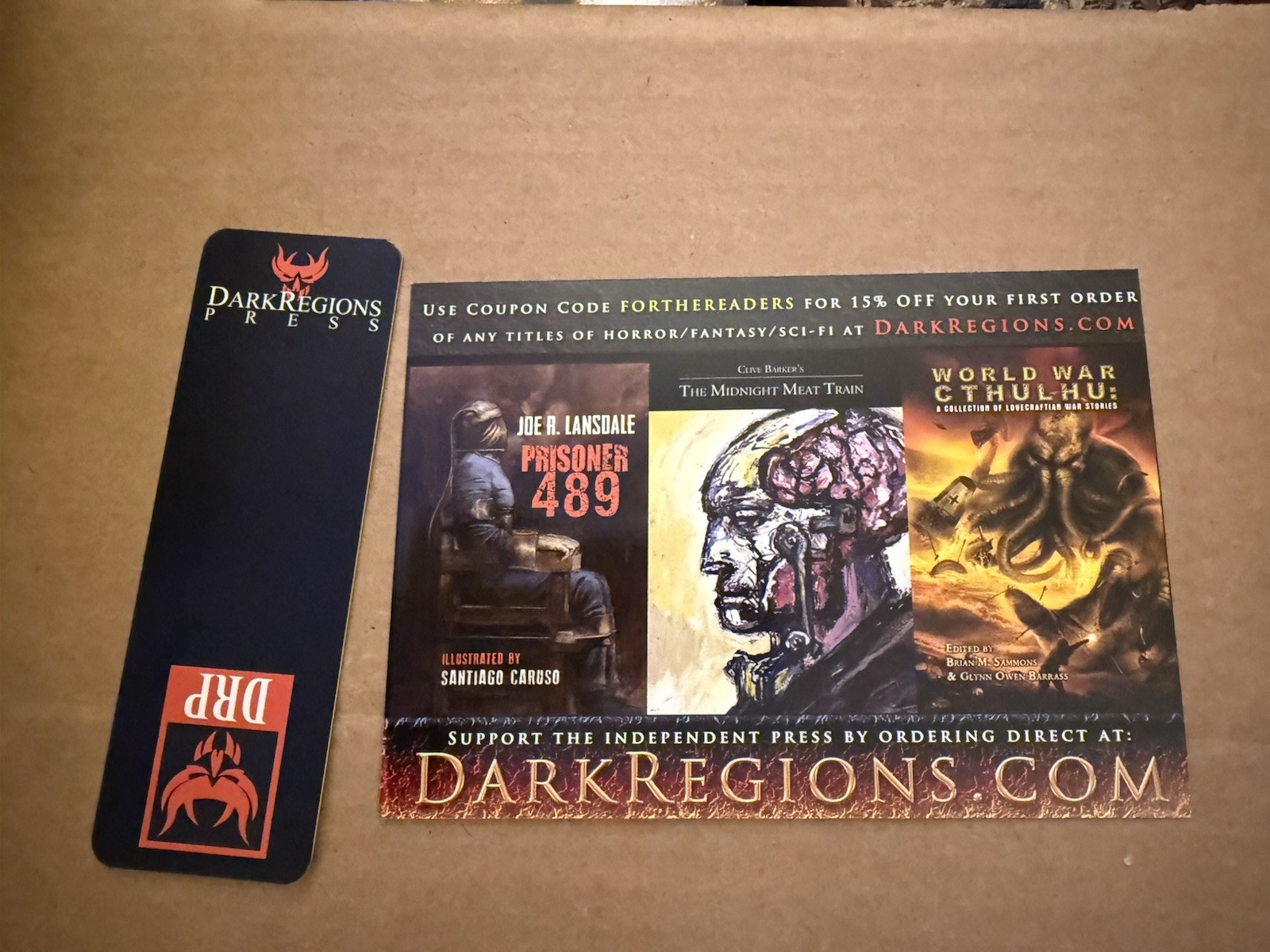 The Midnight Meat Train SIGNED 448/450 Clive Barker Limited Dark Regions