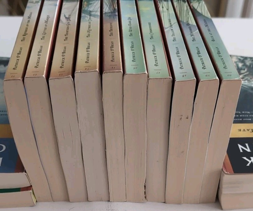Lot Of 19 Patrick O’Brian,Norton Publishing, Paperback Books, No Vol. 2