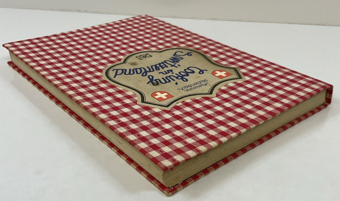 Cooking in Switzerland by Marianne Haltenbach 1989 HC