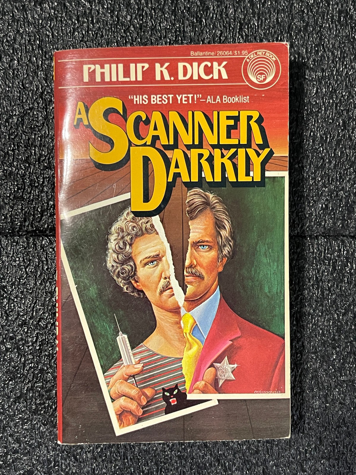 VTG SCIFI PB Philip K Dick A Scanner Darkly Drug Culture Speculative Fiction PKD