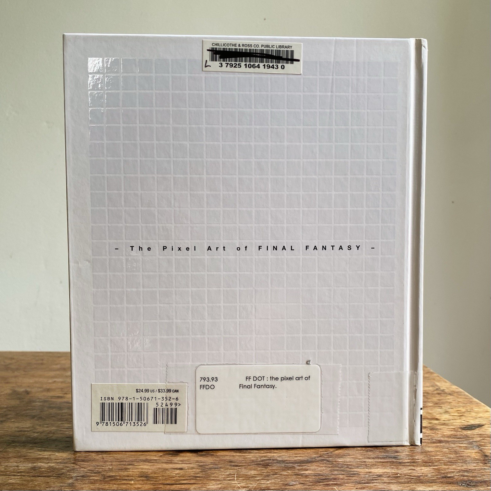FF DOT: the Pixel Art of Final Fantasy by Square Enix (2020, Hardcover)