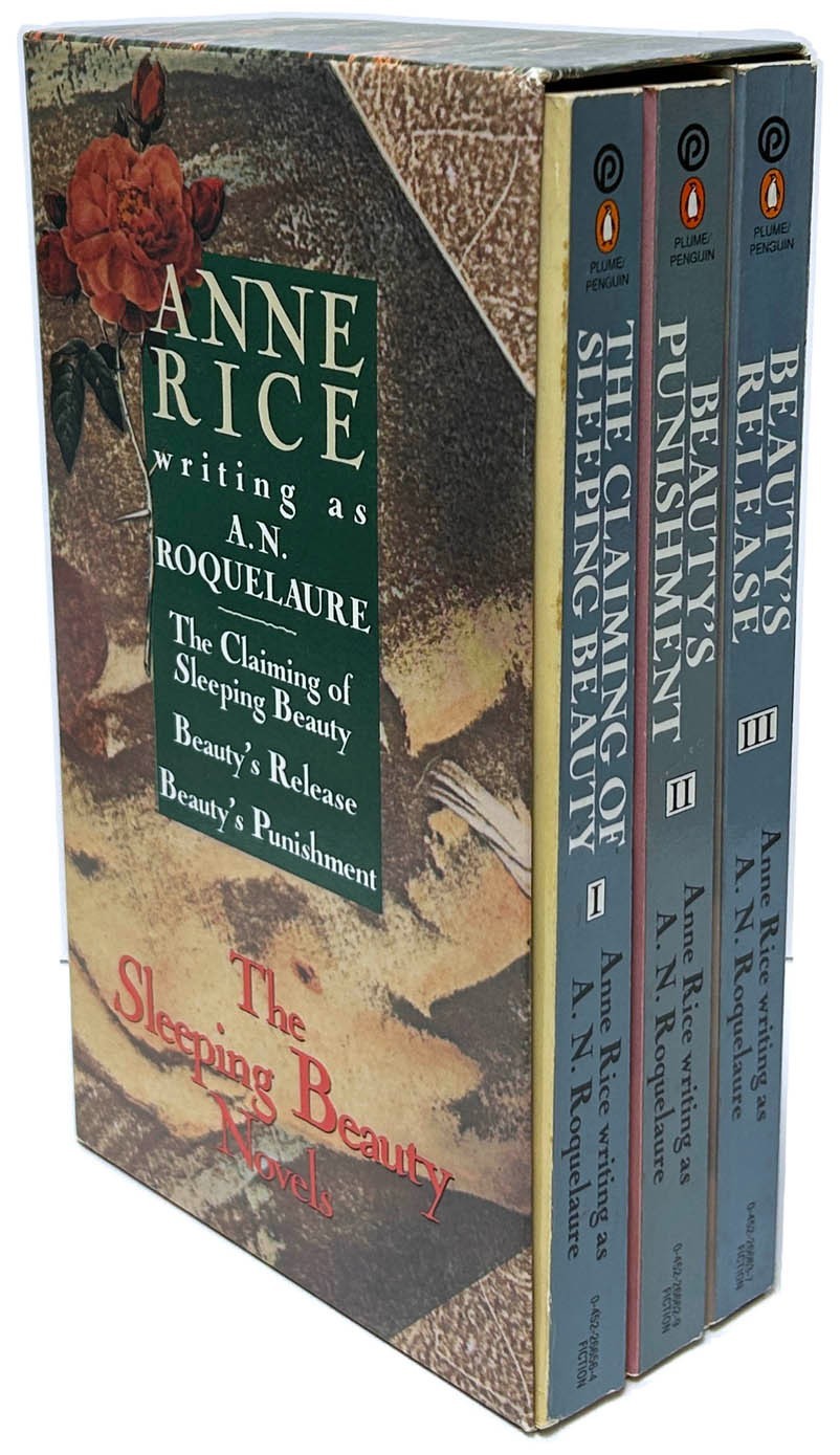 SLEEPING BEAUTY TRILOGY by Anne Rice aka A. N. Roquelaure TPB box set