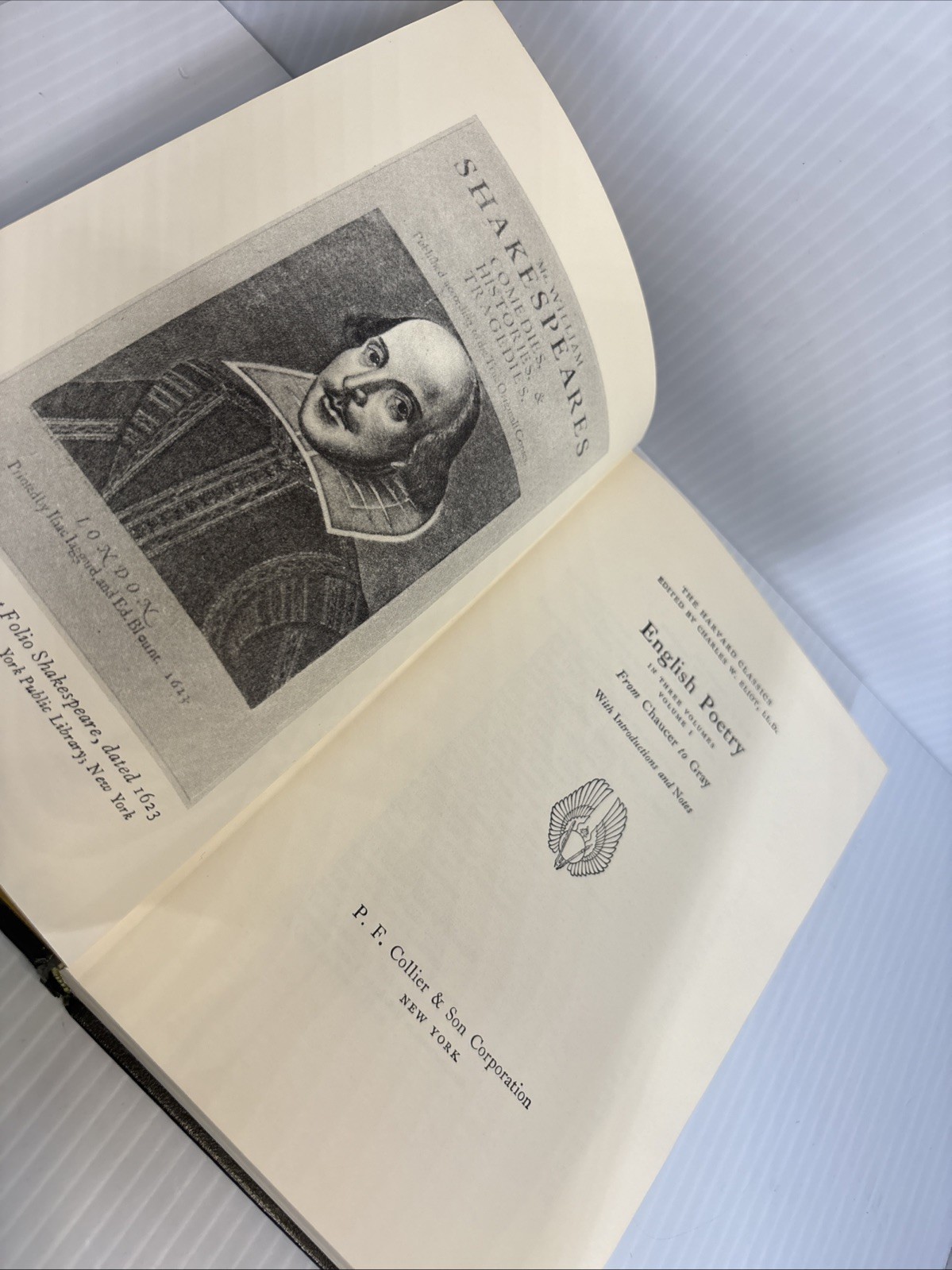 Chaucer to Gray – The Harvard Classics – Deluxe Registered Edition