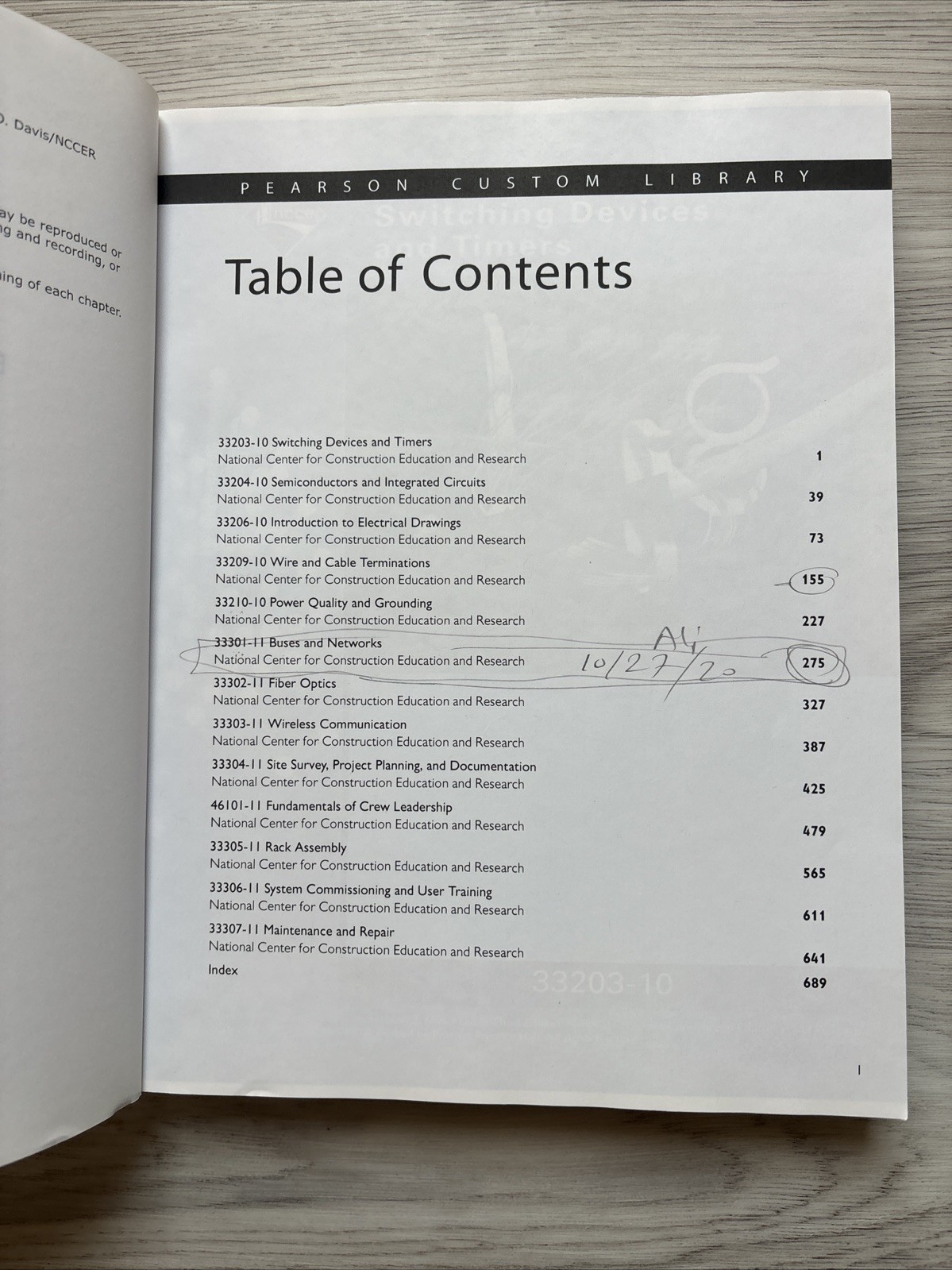 PEARSON CUSTOM LIBRARY NCCER ELECTRICAL TRAINEE Year Two