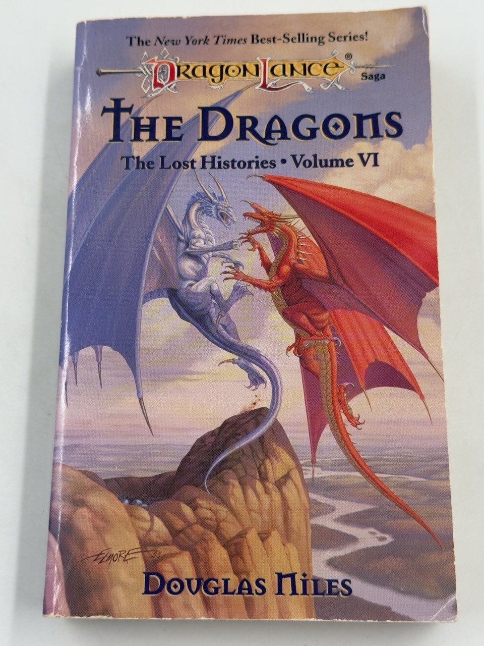 Dragonlance 5 PB Lot, Margaret Weis, Tracy Hickman WOTC TSR 1990s 2000s Vintage