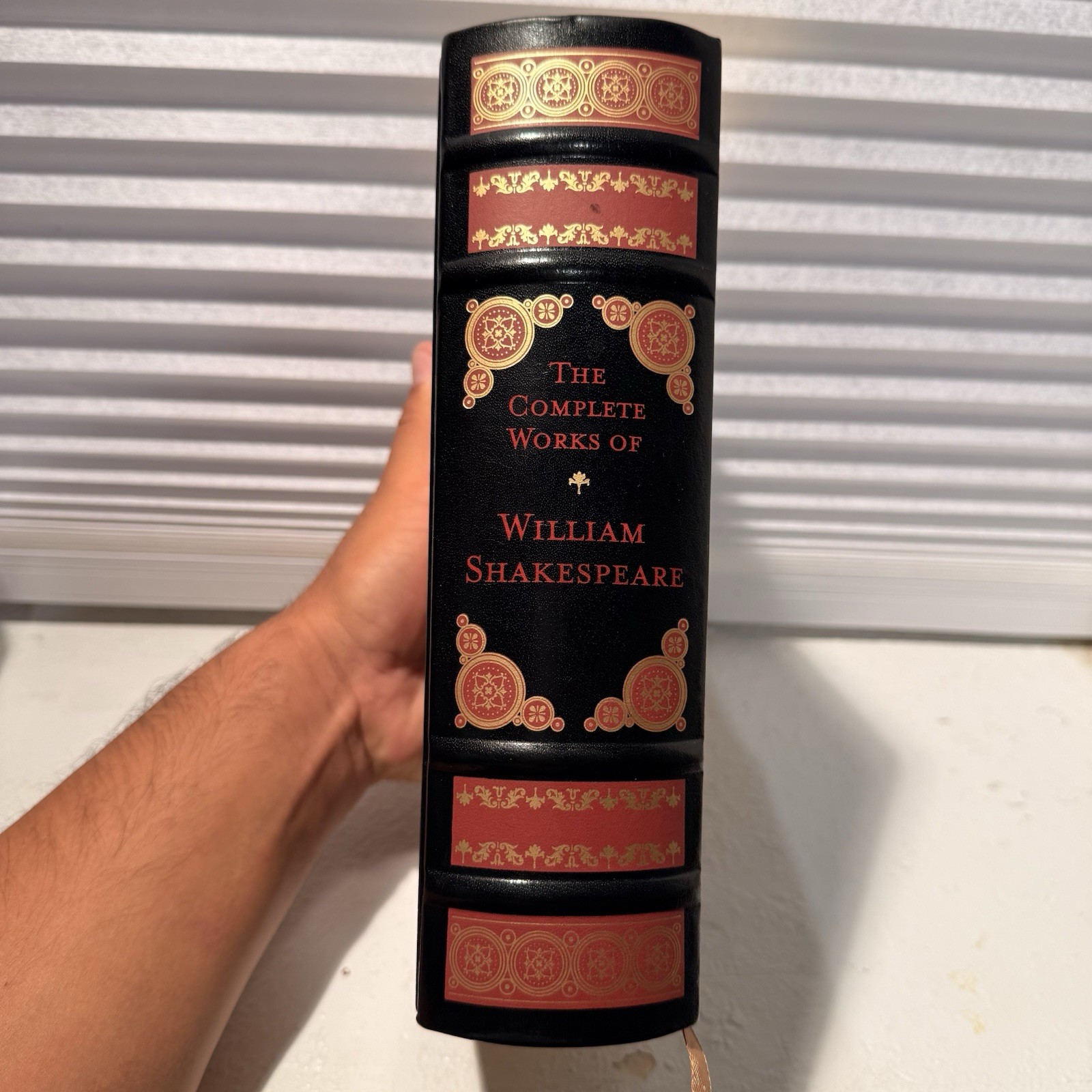 Barnes & Noble The Complete Works of William Shakespeare HC Ribbon Bookmark