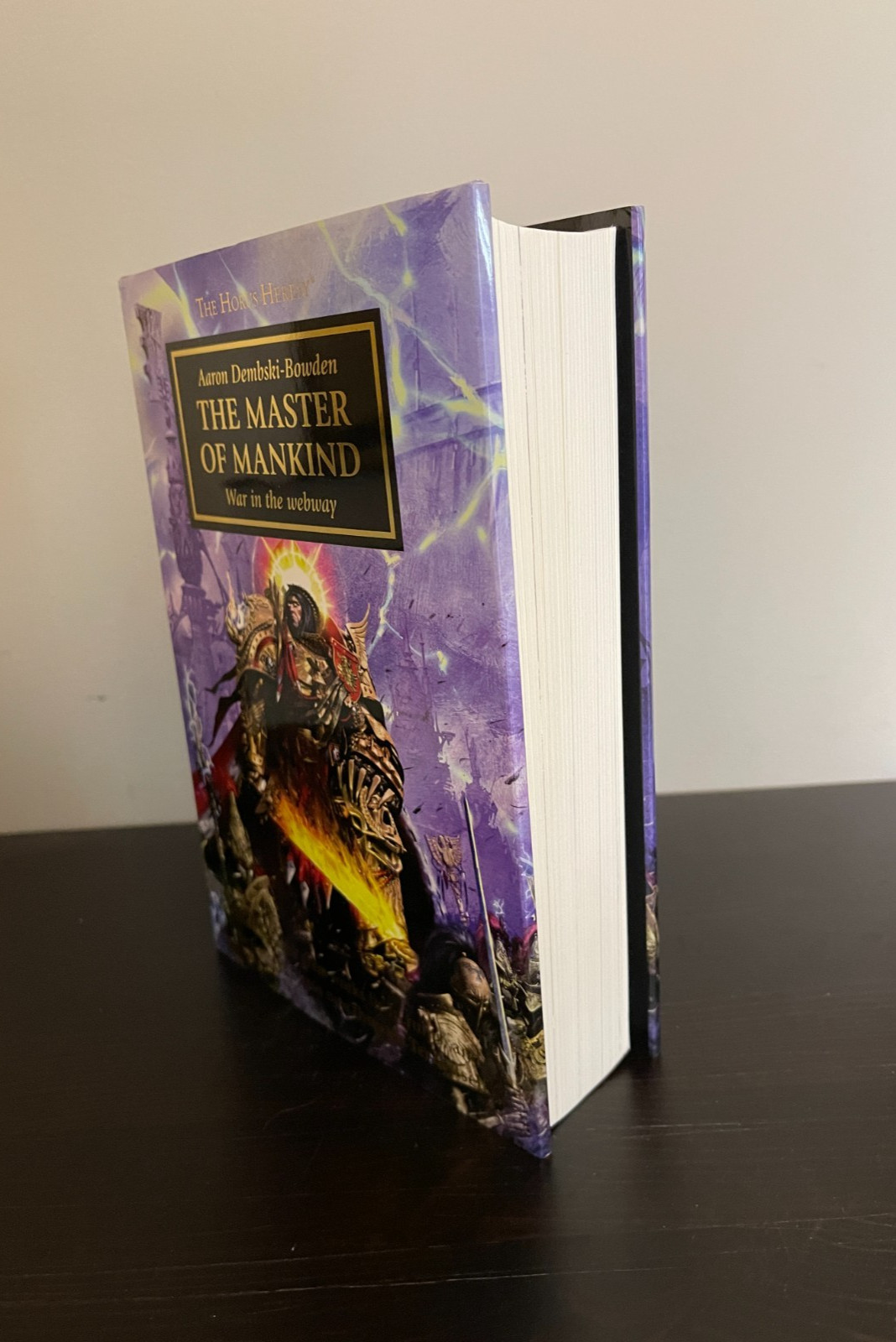 Warhammer Horus Heresy The Master of Mankind 1st edition Hardback, NEW.