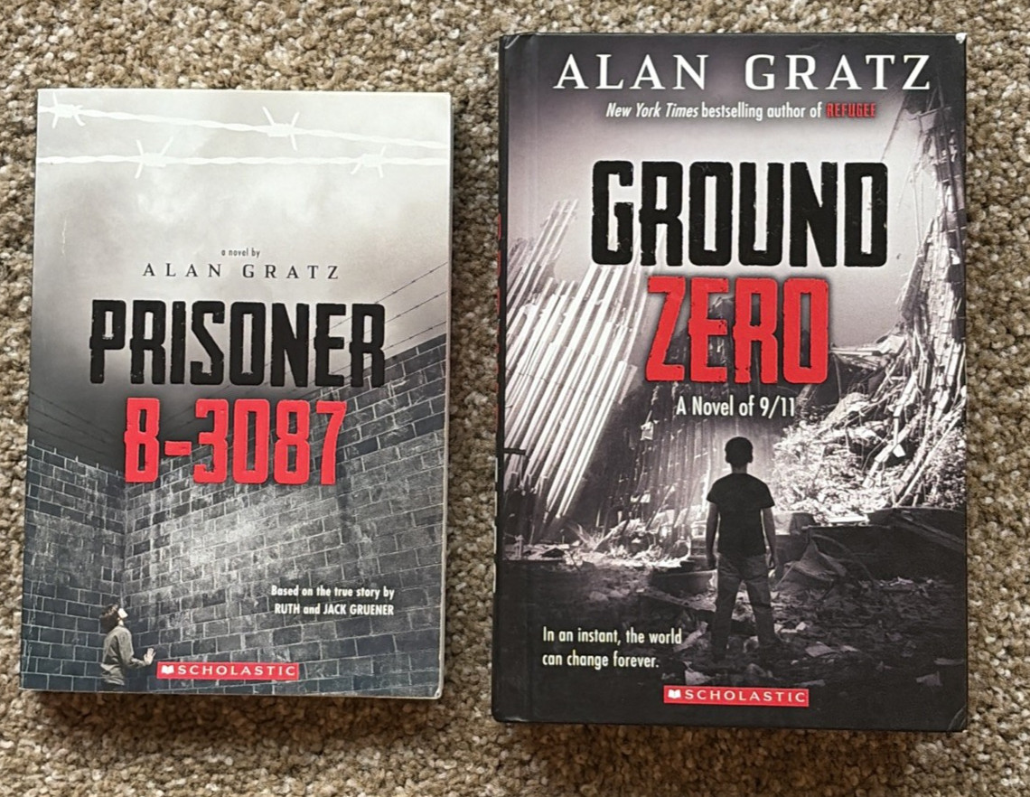 Lot of 5 Alan Gratz books (1 PB/4 HB) **VERY GOOD**