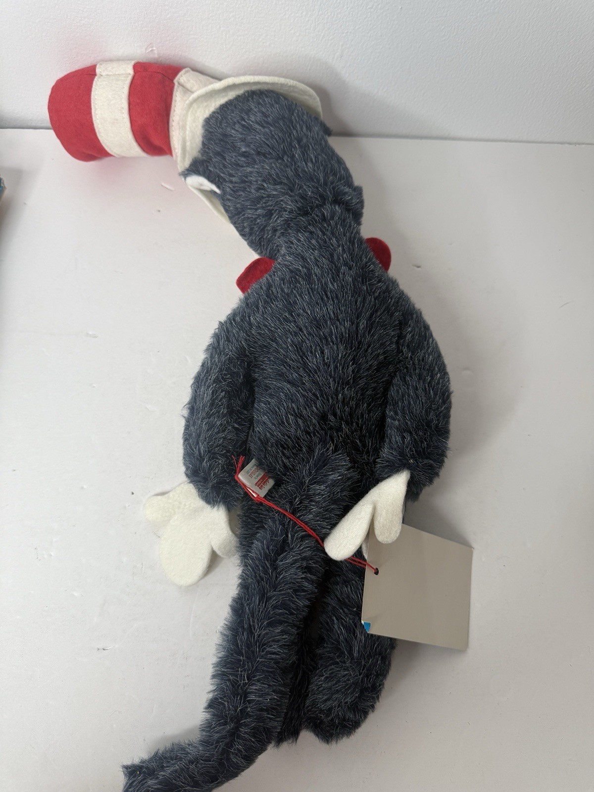 VTG 70s Dr Suess 1st Edition Books Lot of 7 with 1975 Cat in the Hat Plush Toy