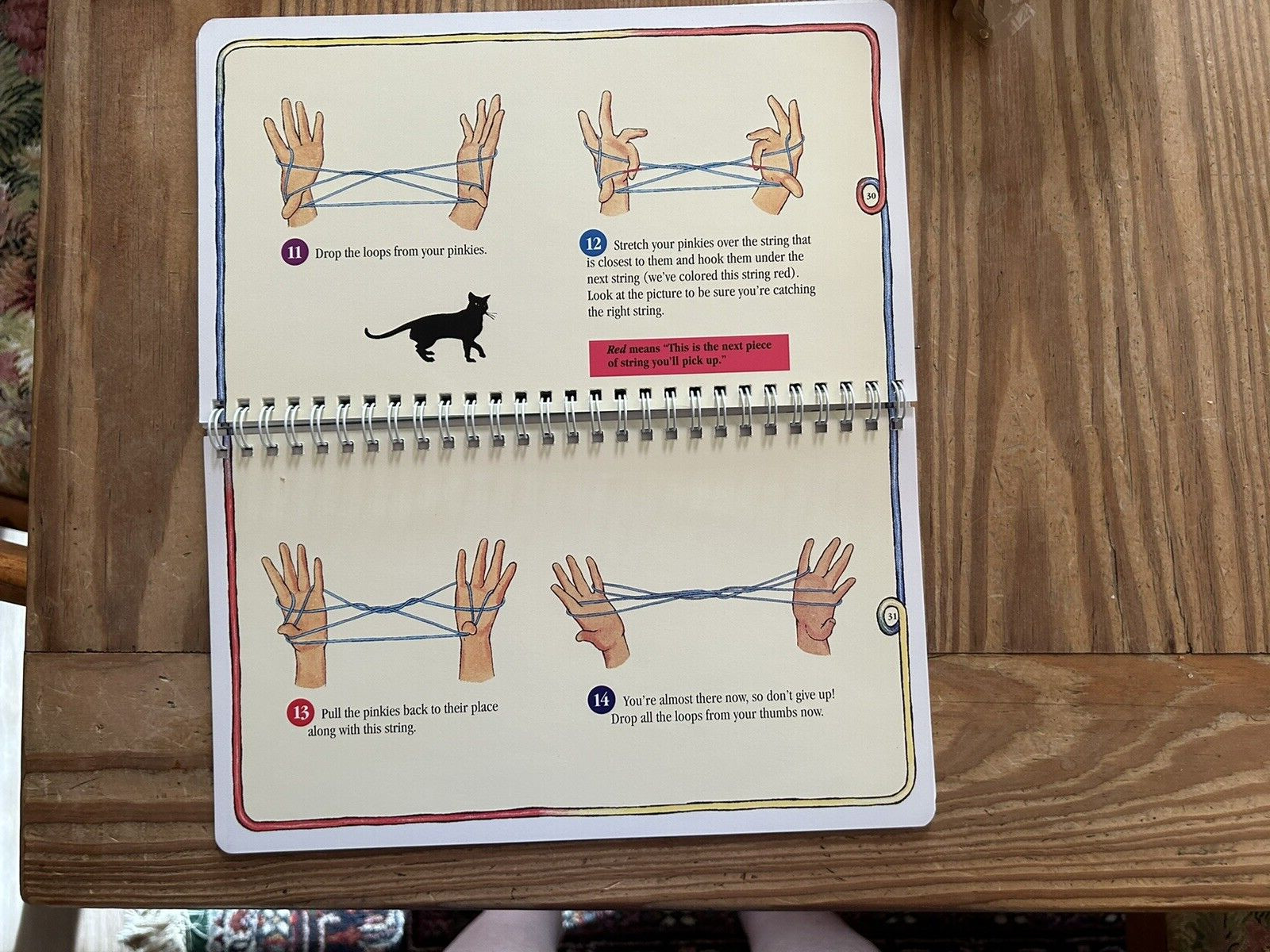 Cat’s Cradle: A Book of String Figures, by Anne Akers Johnson 1993 (NO STRINGS)