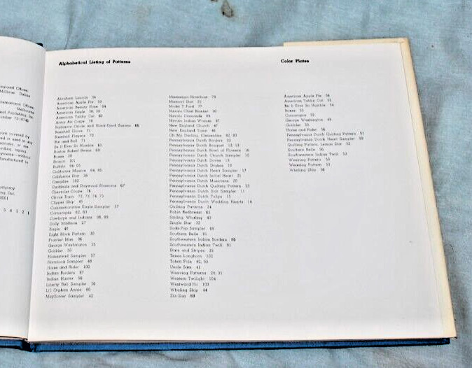 American Cross-Stitch (1974 HC/DJ) Hildy Paige Burns & Kathleen Thorne-Thomsen