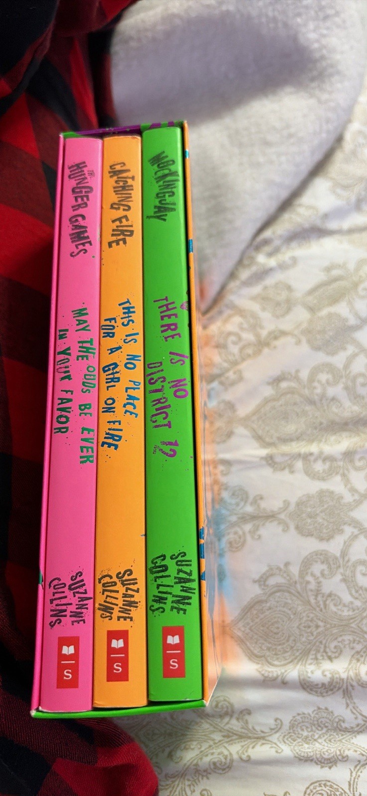 The Hunger Games Trilogy: Propaganda Edition Box Set Complete Neon Scholastic