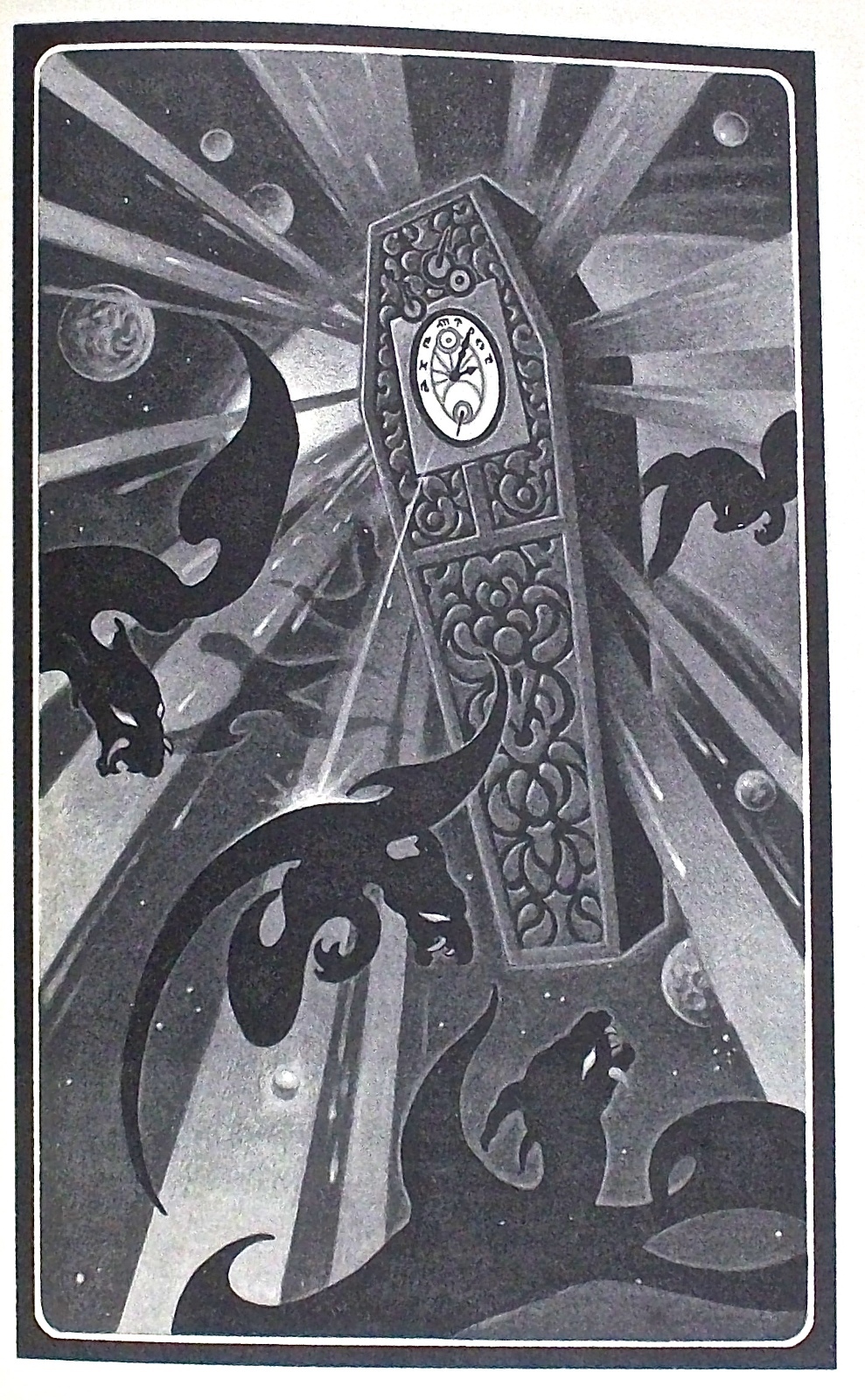 BRIAN LUMLEY—ELYSIA: THE COMING OF CTHULHU, Fabian art (1st ed., trade pb, 1989)