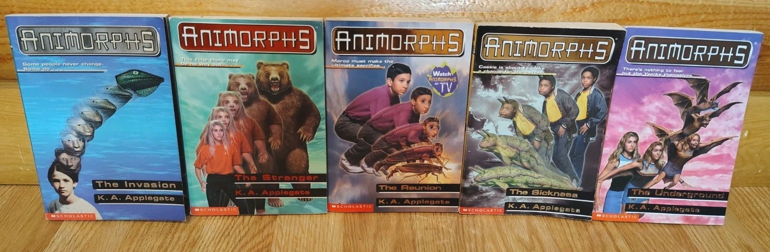 ANIMORPHS BOOKS LOT OF 20 BY K. A. APPLEGATE YOUNG ADULT SCIENCE FICTION FANTASY