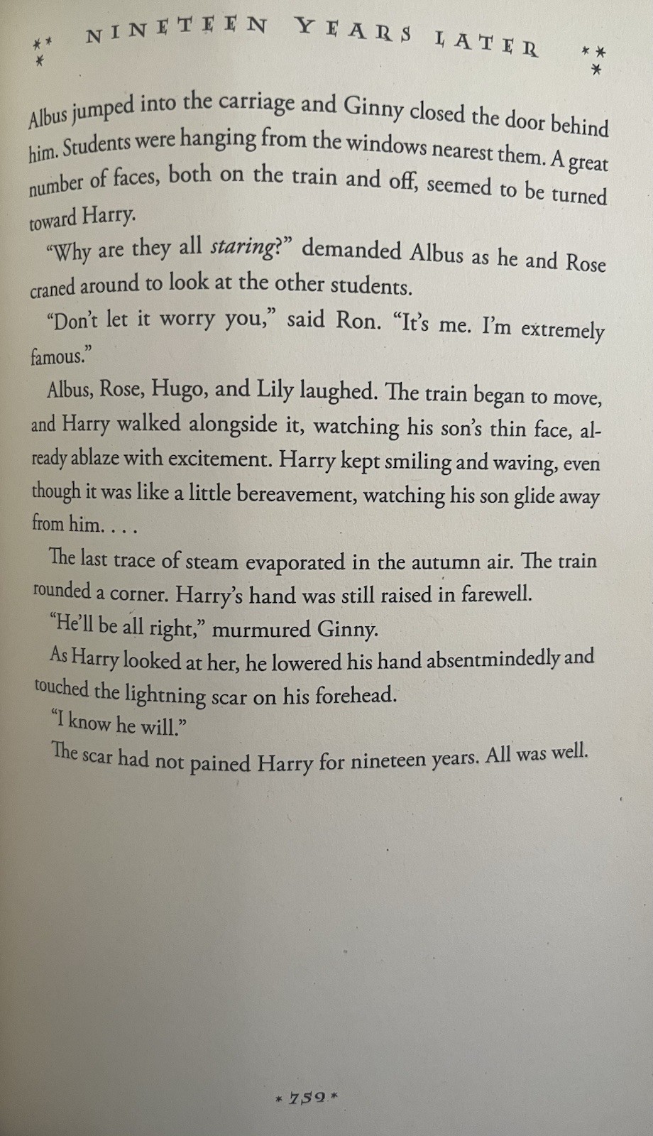 Harry Potter and the Deathly Hallows J.K. Rowling 1st/1st 2007 RARE Page Error