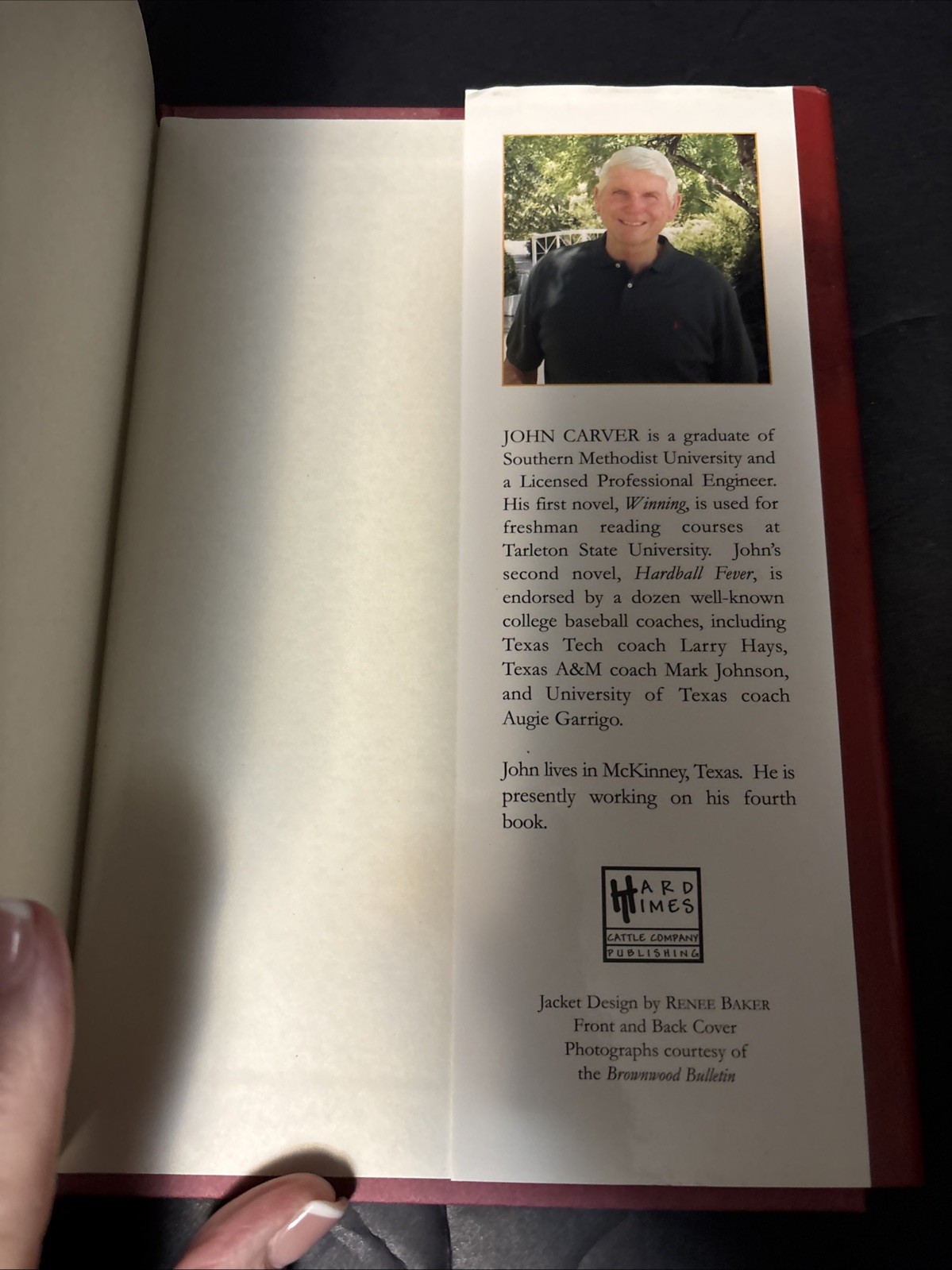 SIGNED~Coach of the Century-An Autobiography by Gordon Wood/John Carver~HCDJ