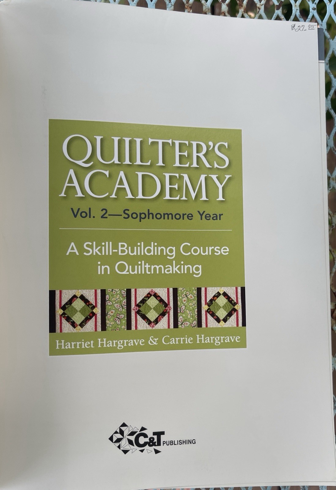 Quilter’s Academy Vol 1 2 3 Hargrave Quiltmaking Quilting Quilt Teach