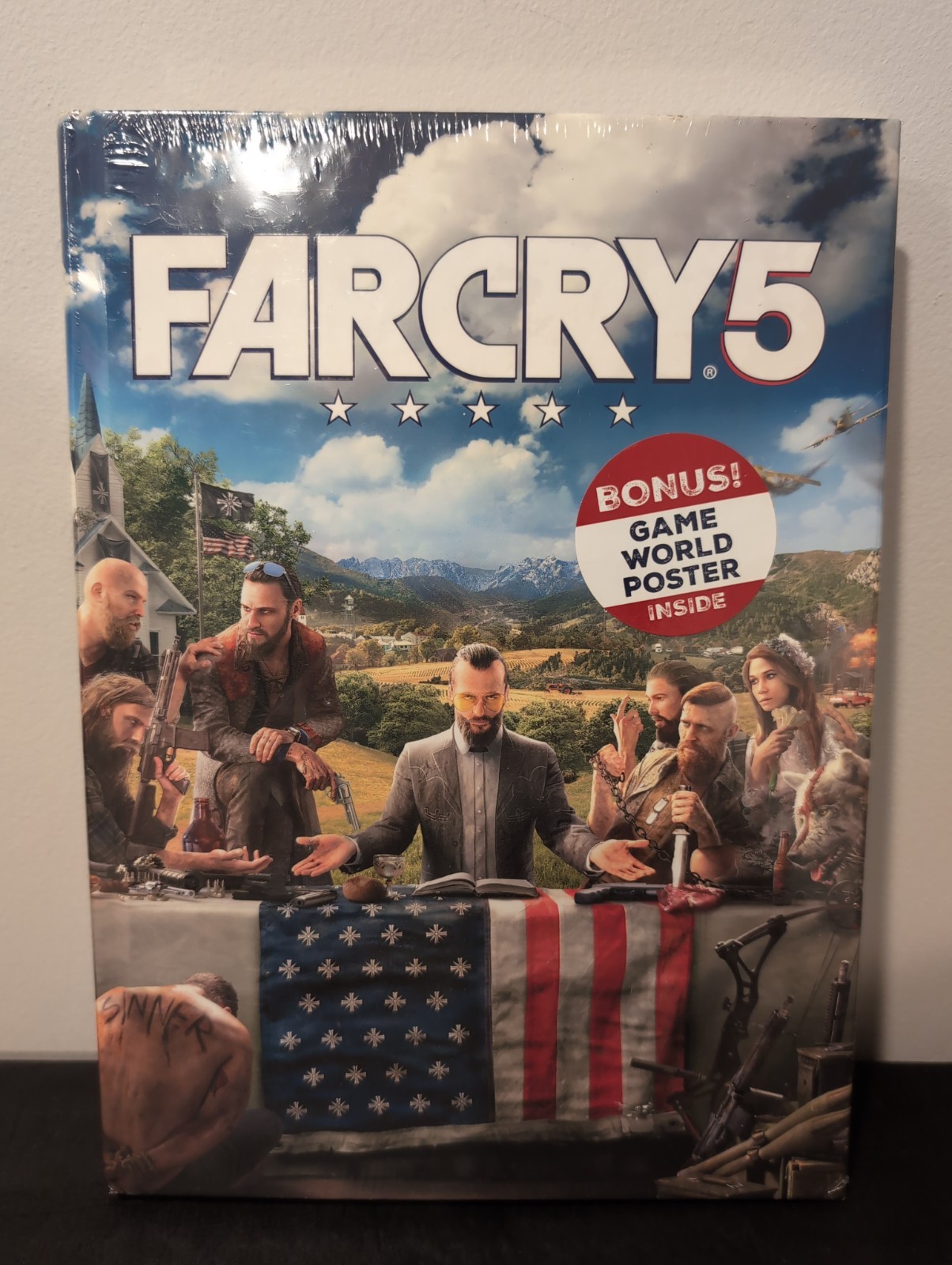 FAR CRY 5 Official Collector’s Edition Guide & Poster – Hardcover NEW SEALED