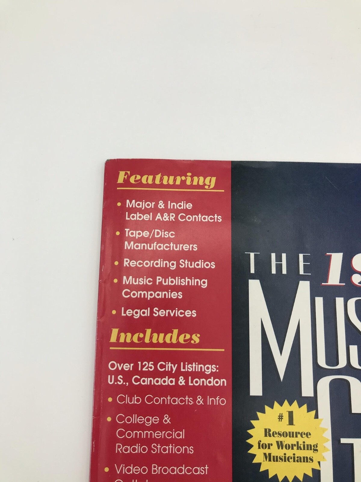 The 1993 Musicians Guide to Touring and Promotion – Musician Special Edition 