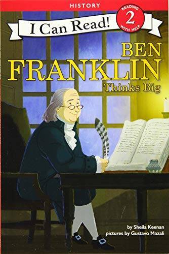 Ben Franklin Thinks Big (I Can Read Level 2) – Paperback – VERY GOOD