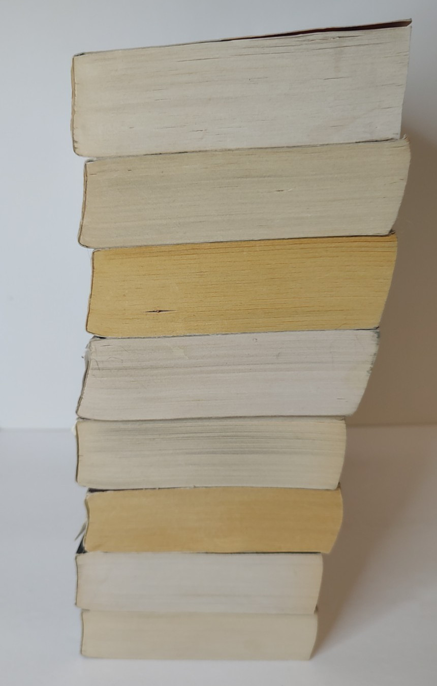 Mixed Authors Lot/8 Trade Paperback Novels Crime Thriller Suspense