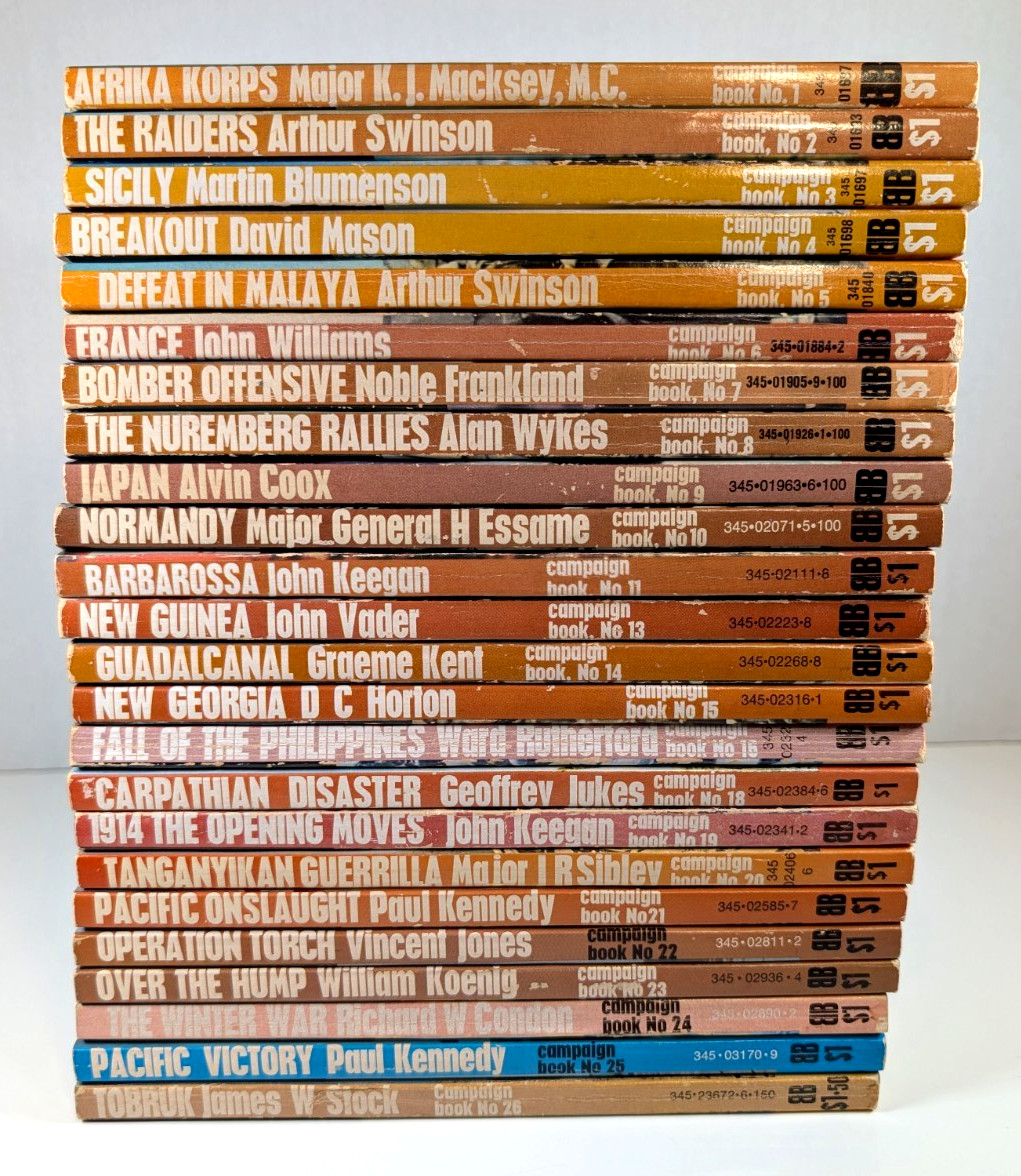 Ballantine Illustrated History World WarII/Violent Century~CAMPAIGN Choose Own