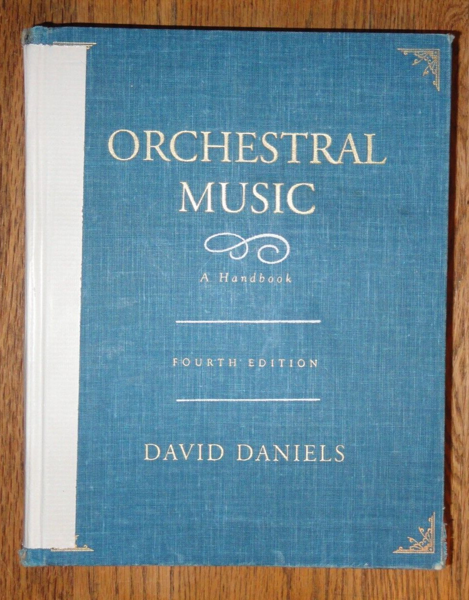 Orchestral Music Hardcover David Daniels