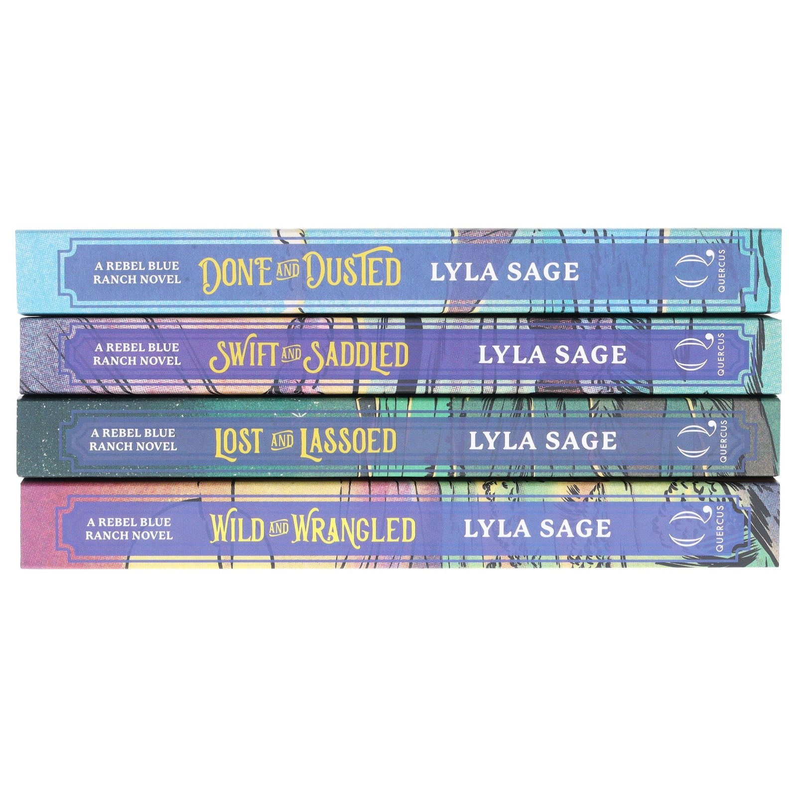 Rebel Blue Ranch Series by Lyla Sage: 4 Books Collection Set – Fiction – PB