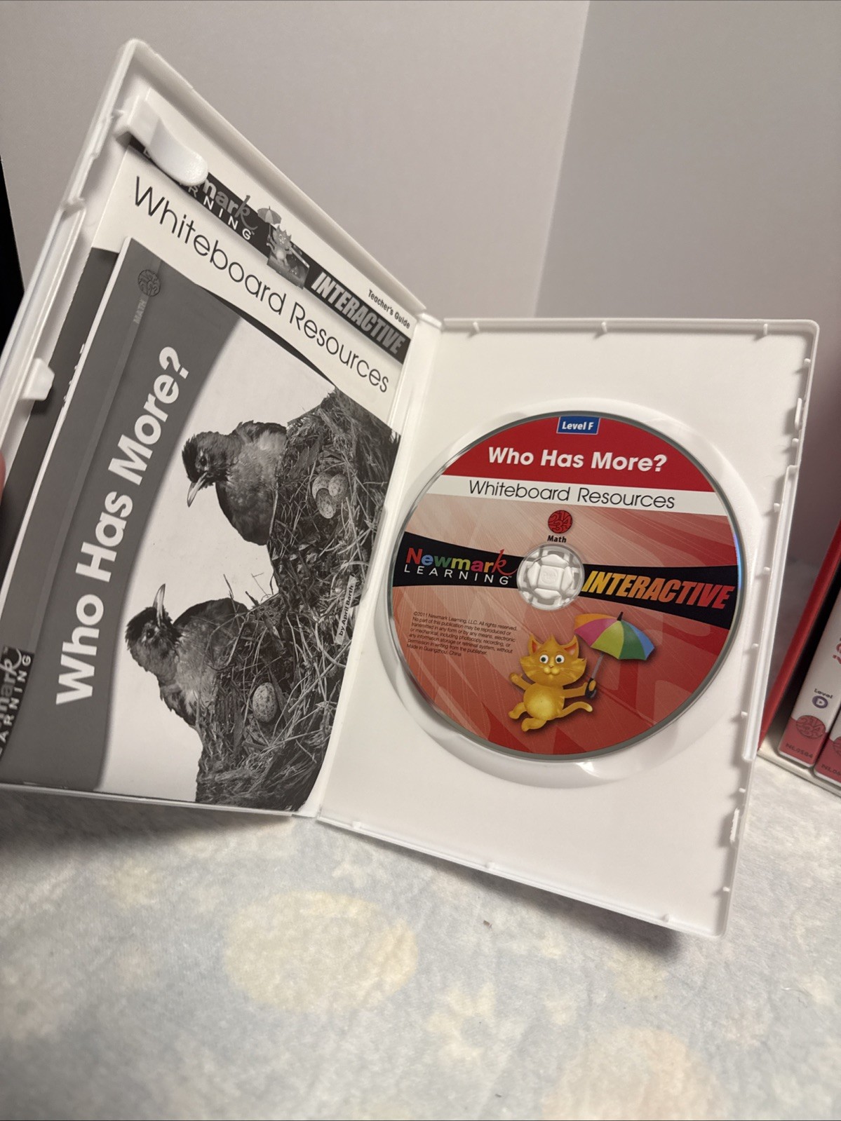 Newmark Learning Math Volume 2, Interactive Whiteboard 11 CD-ROMs 1 Missing