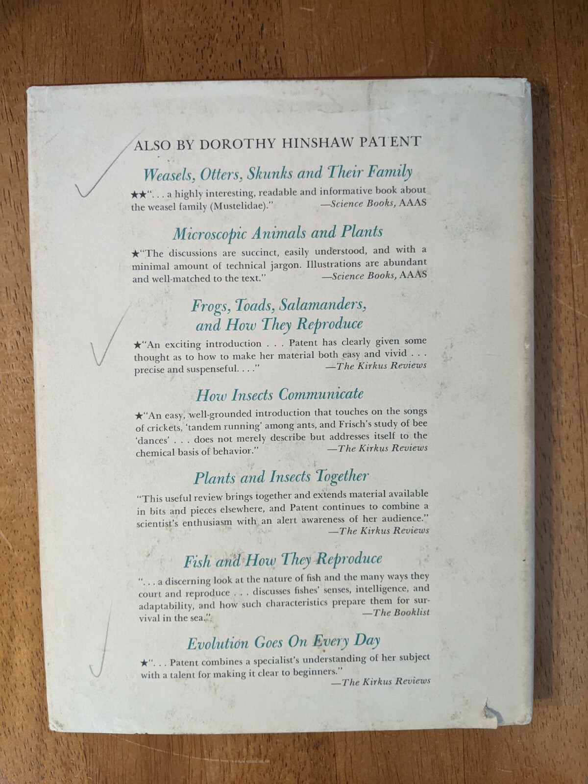 Reptiles and How They Reproduce HCDJ Dorothy Hinshaw Patent First Edition 1977